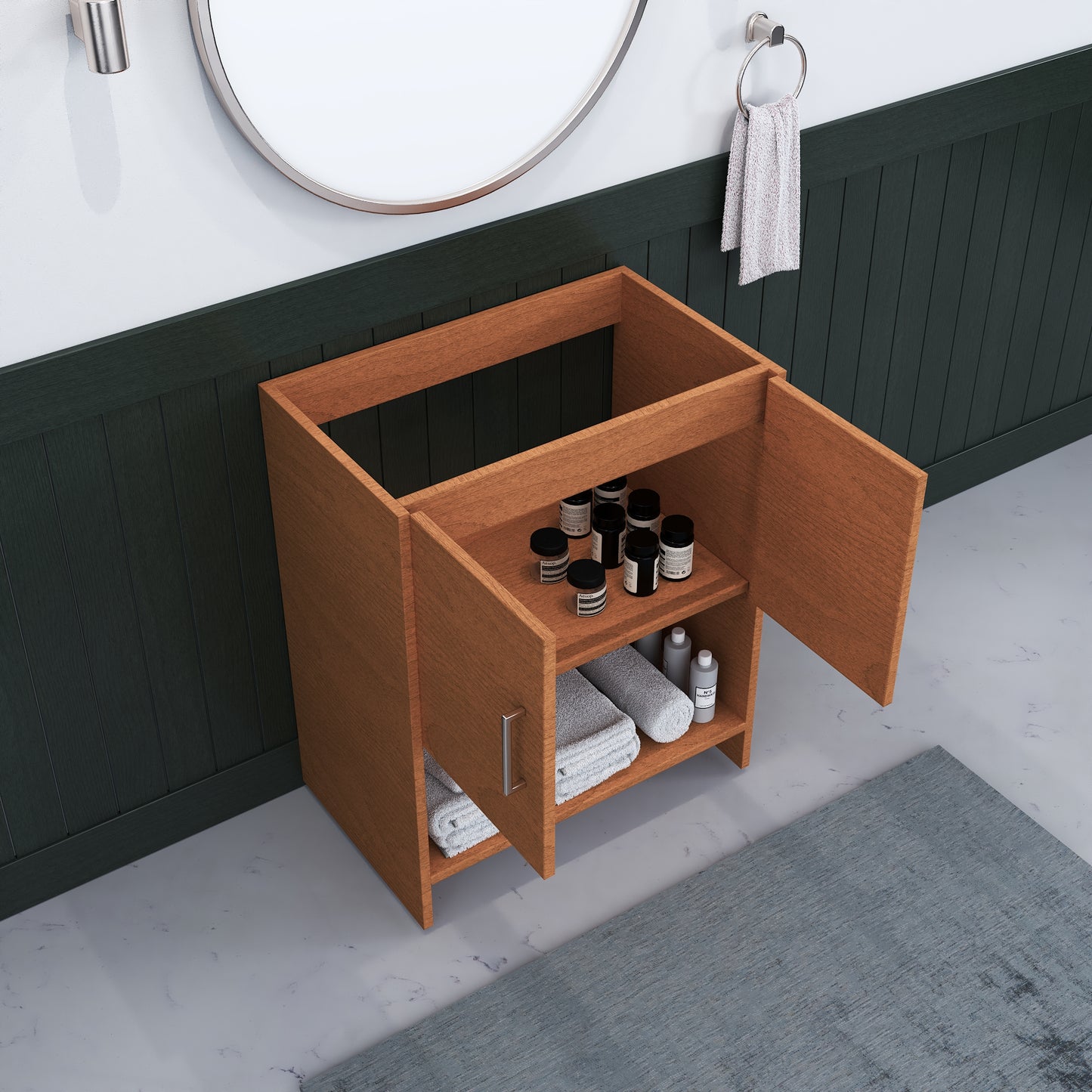 Cabo 30" Bathroom Vanity Cabinet Only