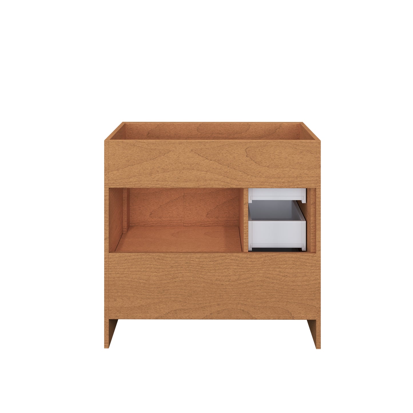 Flow 36" Bathroom Vanity Left Side Drawers Cabinet Only
