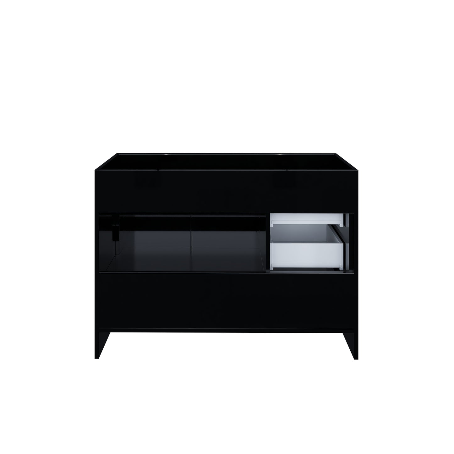 Flow 48" Bathroom Vanity Left Side Drawers Cabinet Only