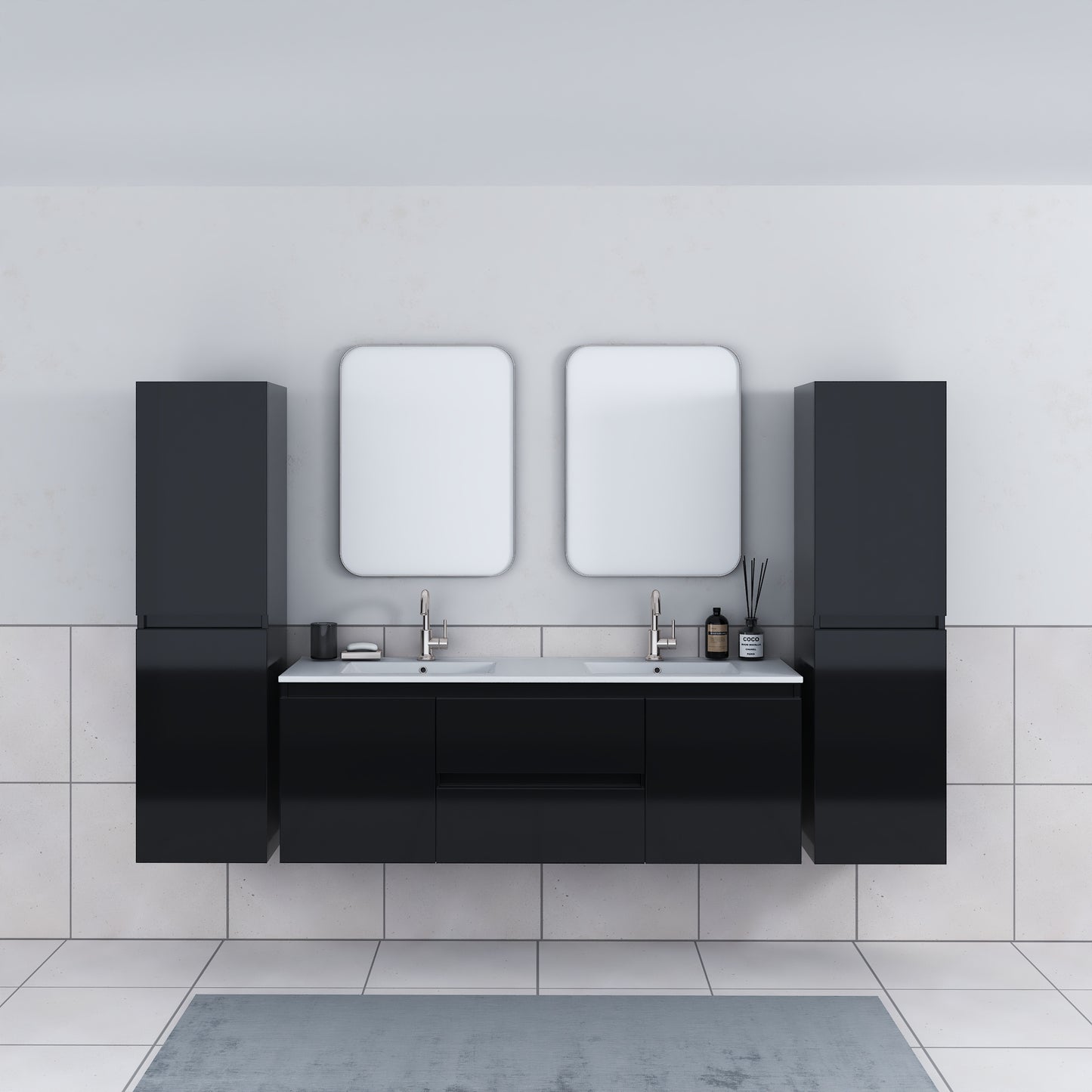 Salt 55" Bathroom Linen