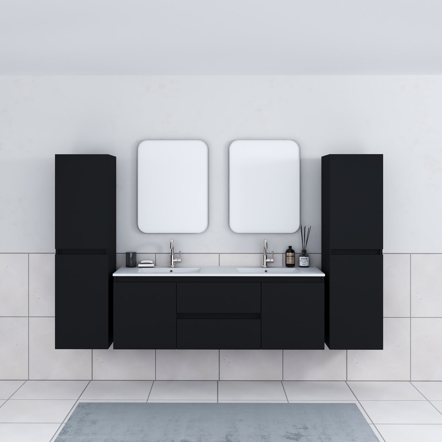 Salt 55" Bathroom Linen