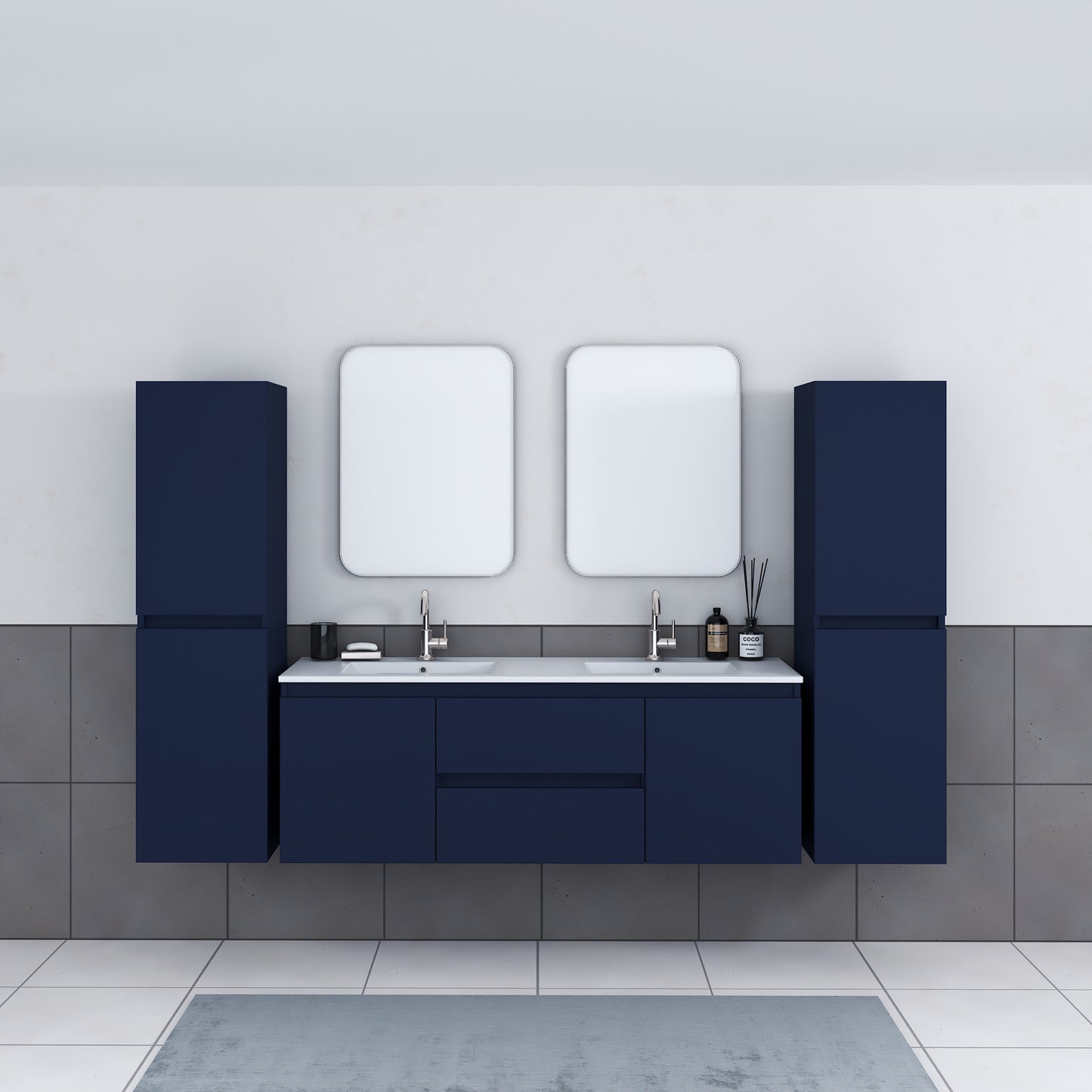 Salt 55" Bathroom Linen