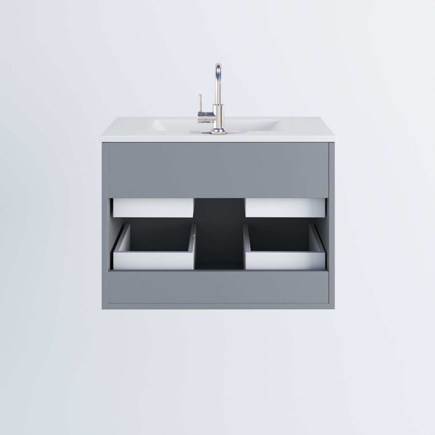 Napa 30" Bathroom Vanity with integrated counter top