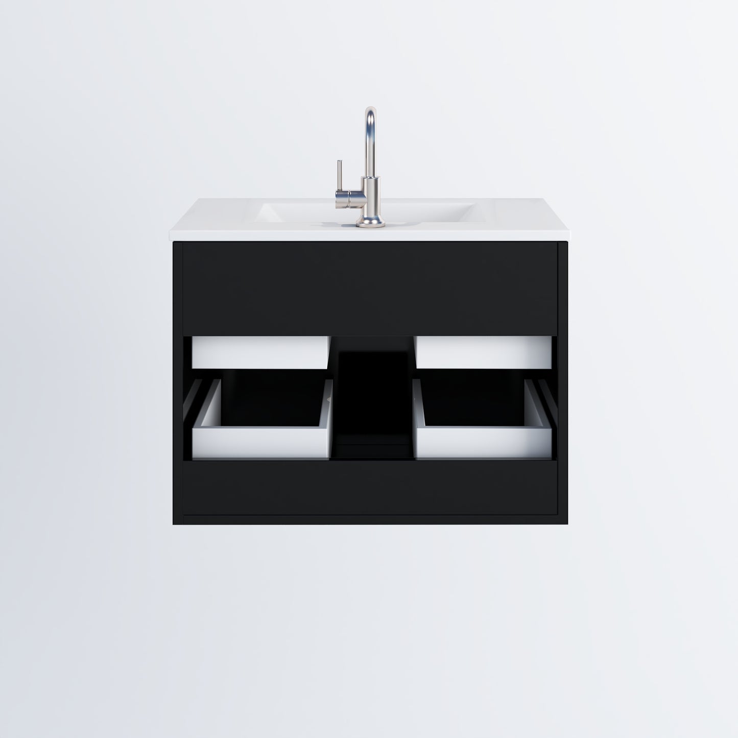 Napa 30" Bathroom Vanity with integrated counter top