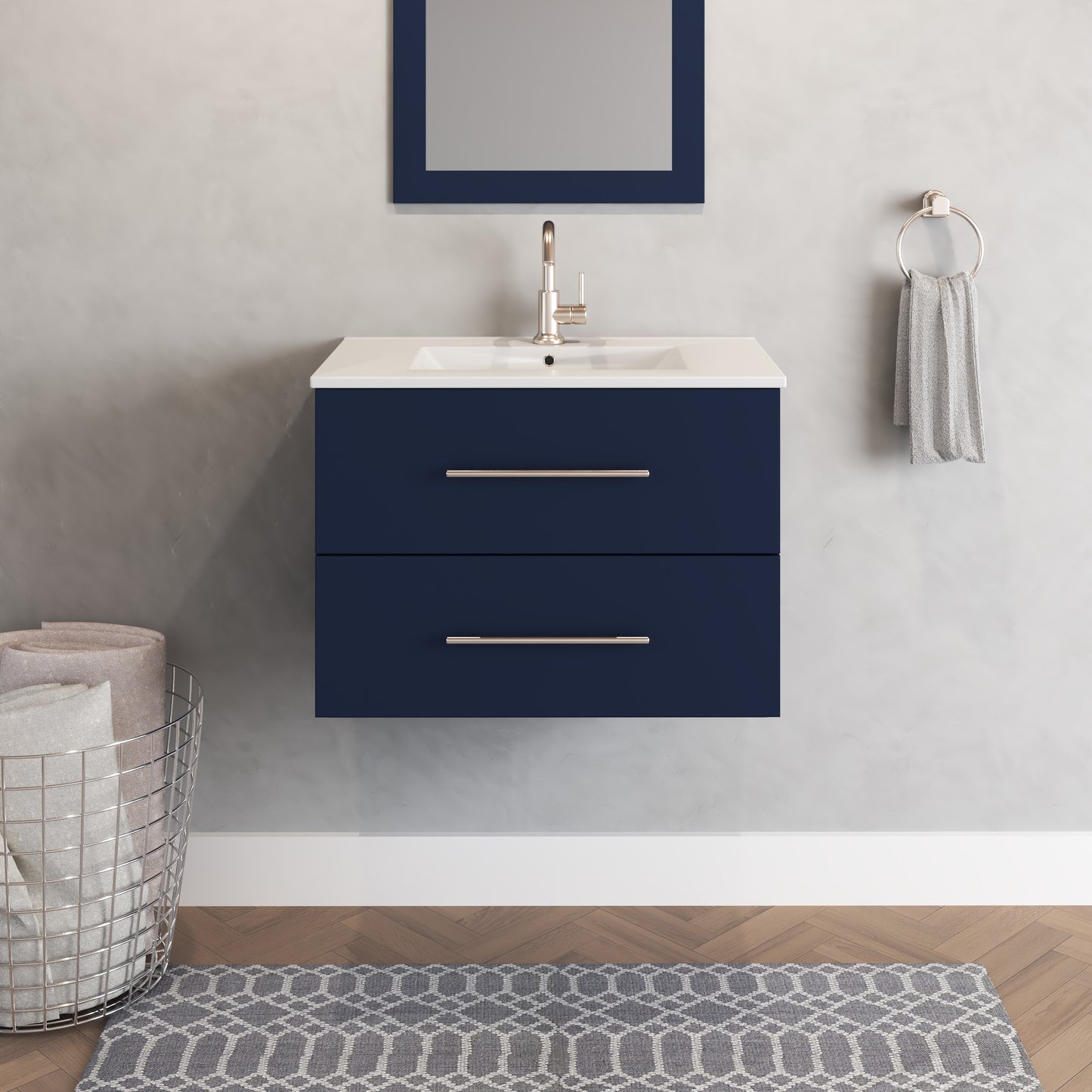 Napa 30" Bathroom Vanity with integrated counter top