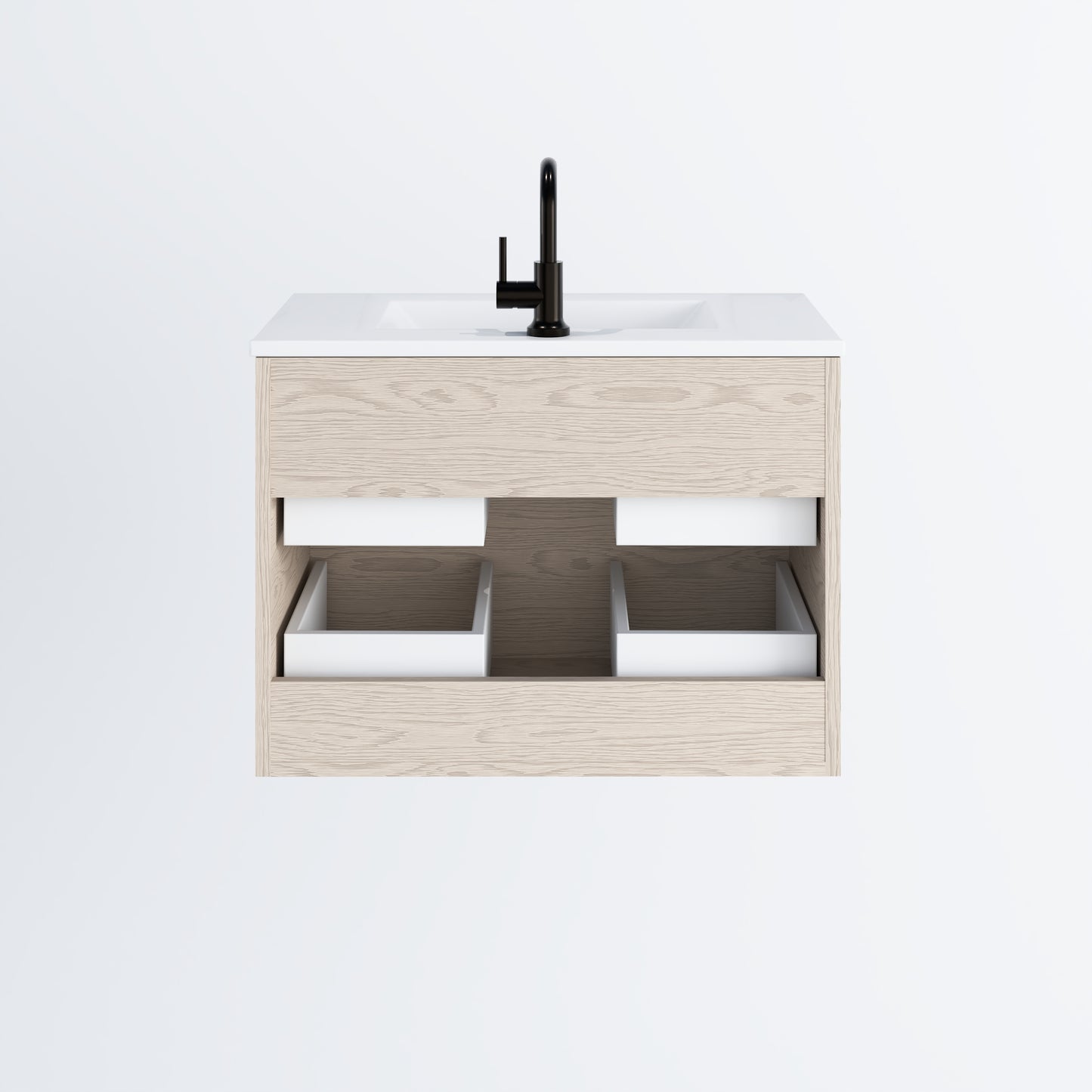 Napa 30" Bathroom Vanity with integrated counter top