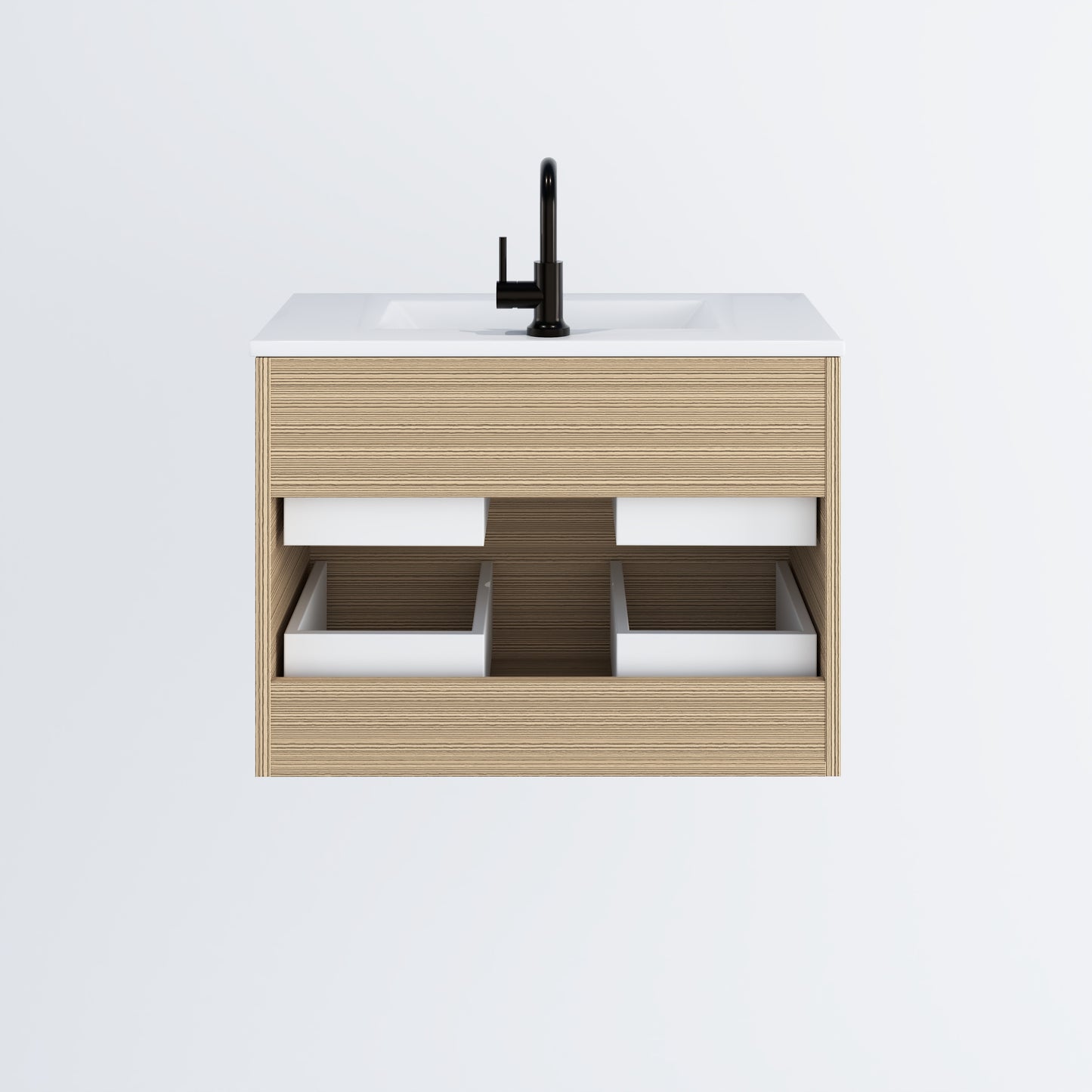 Napa 30" Bathroom Vanity with integrated counter top
