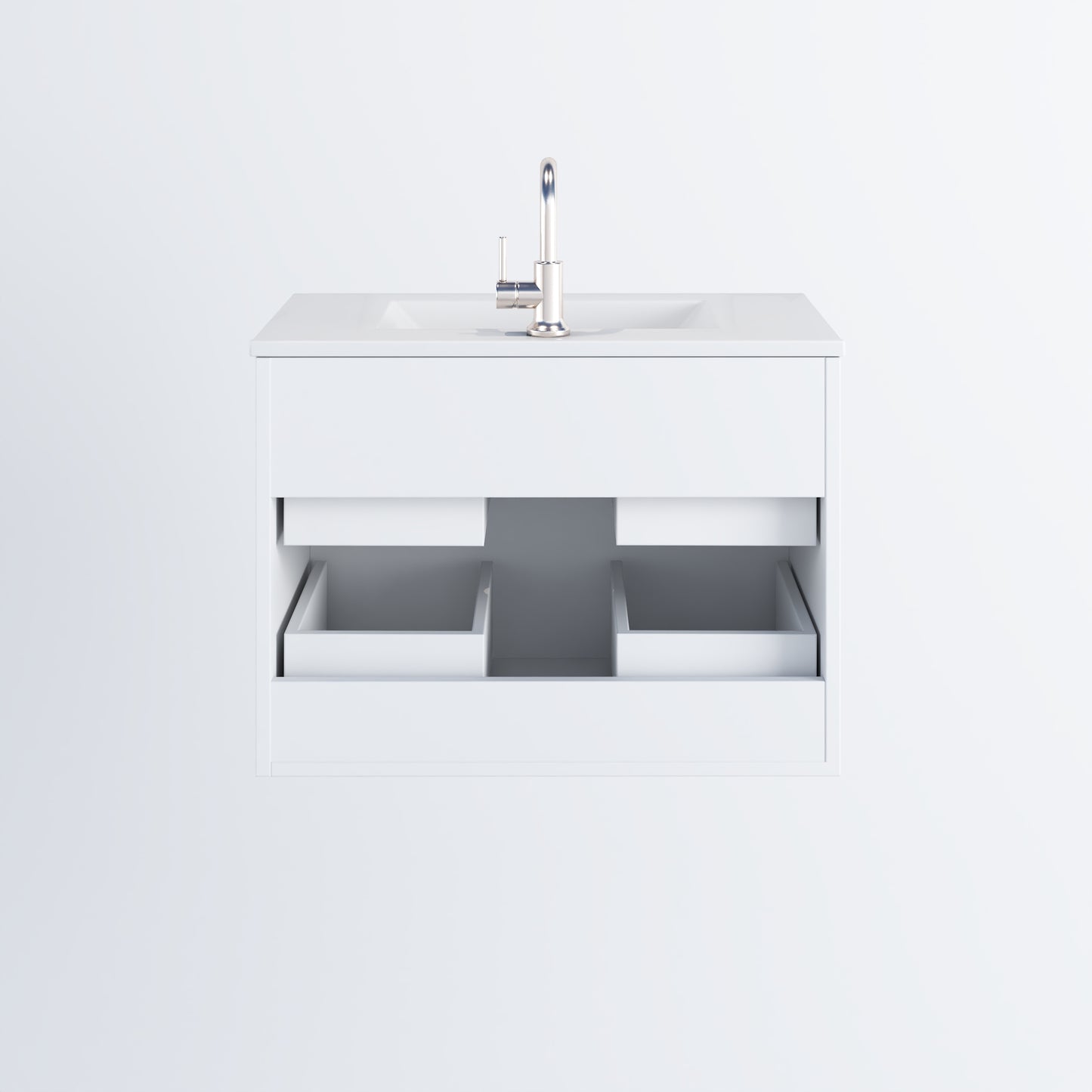 Napa 30" Bathroom Vanity with integrated counter top