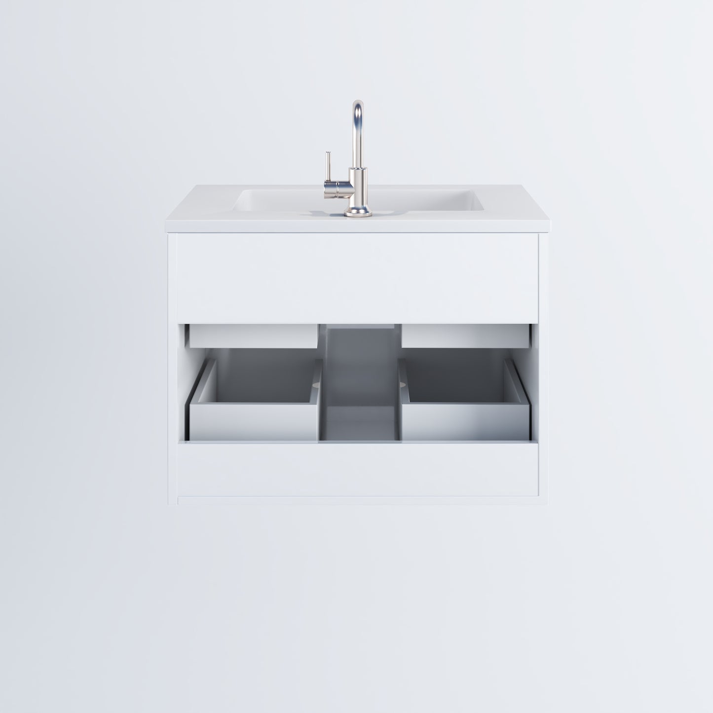 Napa 30" Bathroom Vanity with integrated counter top