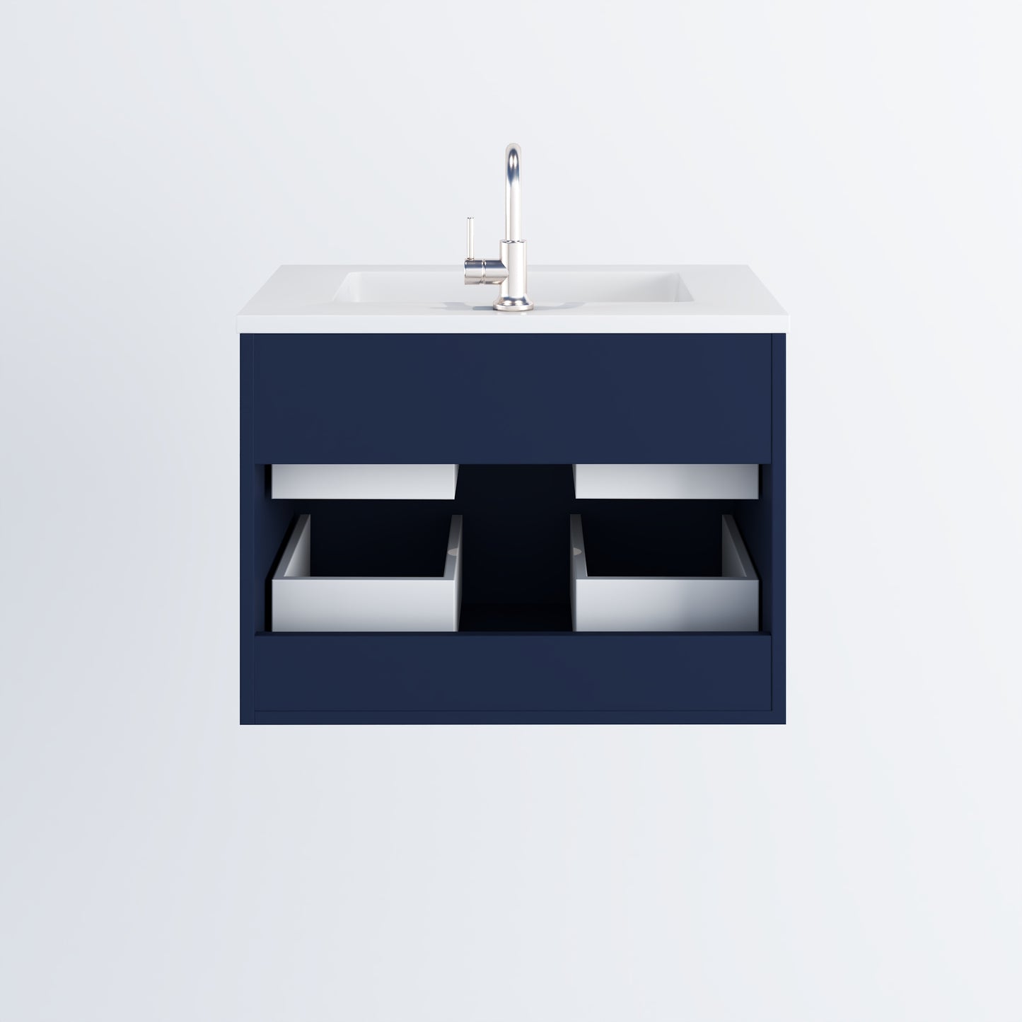 Napa 30" Bathroom Vanity with integrated counter top