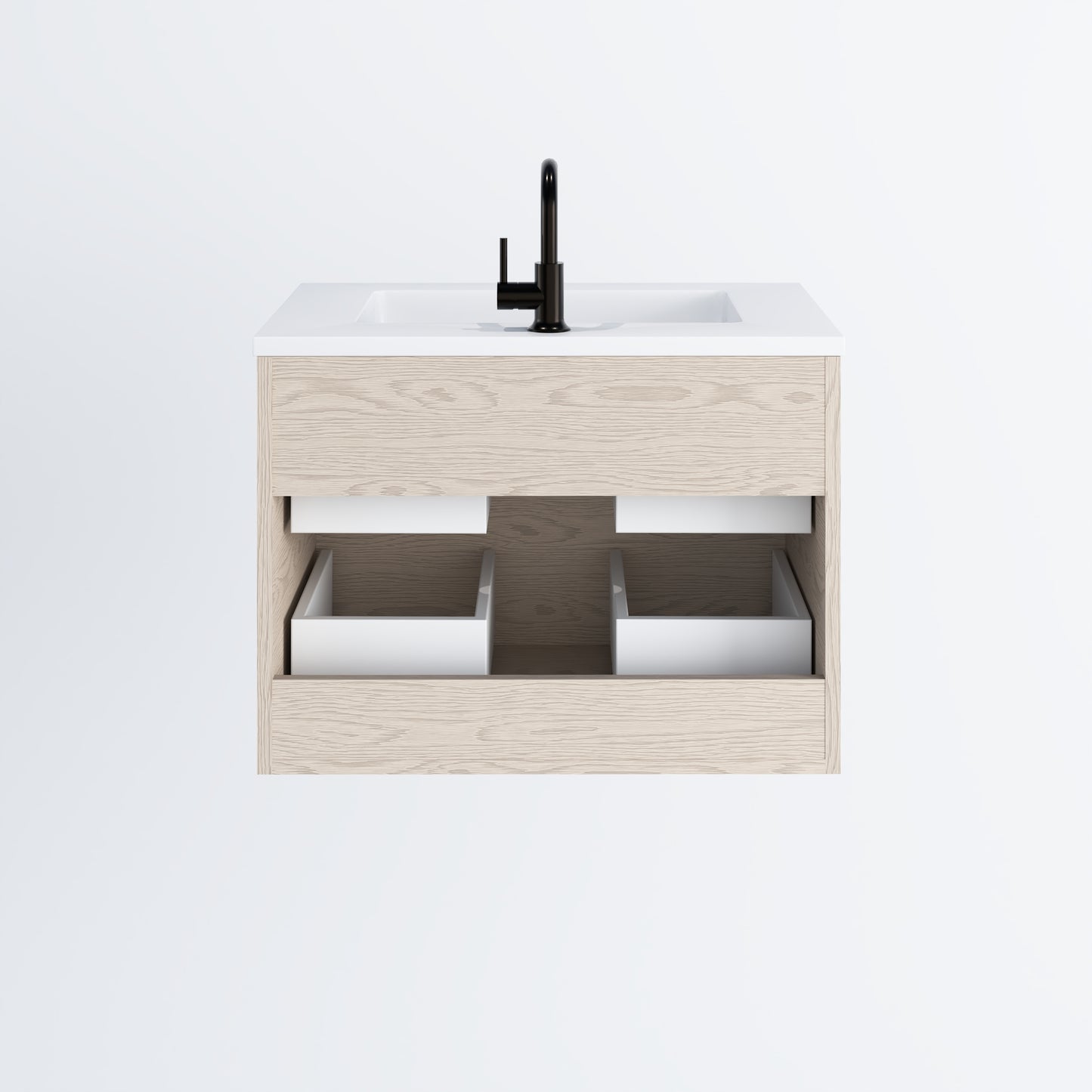 Napa 30" Bathroom Vanity with integrated counter top