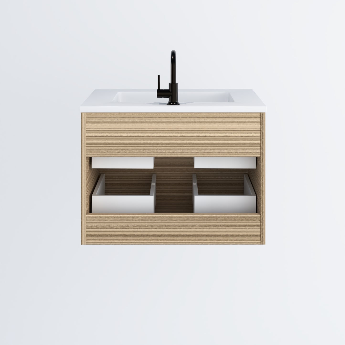 Napa 30" Bathroom Vanity with integrated counter top