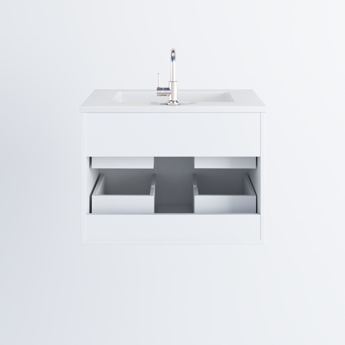 Napa 30" Bathroom Vanity with integrated counter top