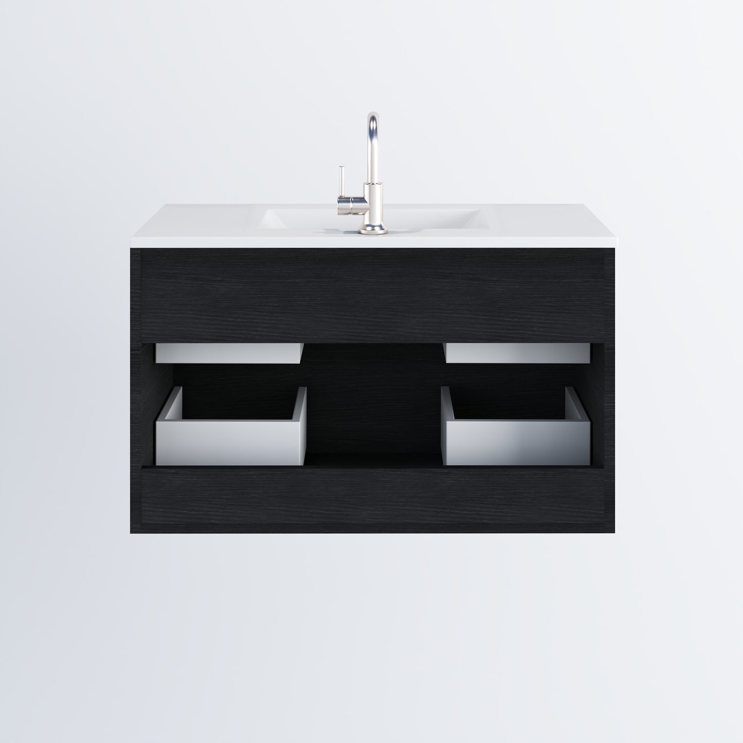 Napa 32" Bathroom Vanity with integrated counter top