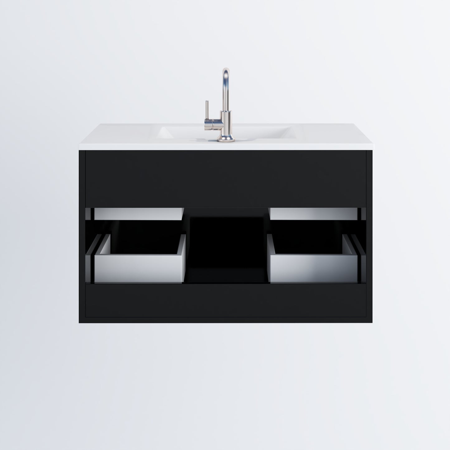 Napa 32" Bathroom Vanity with integrated counter top