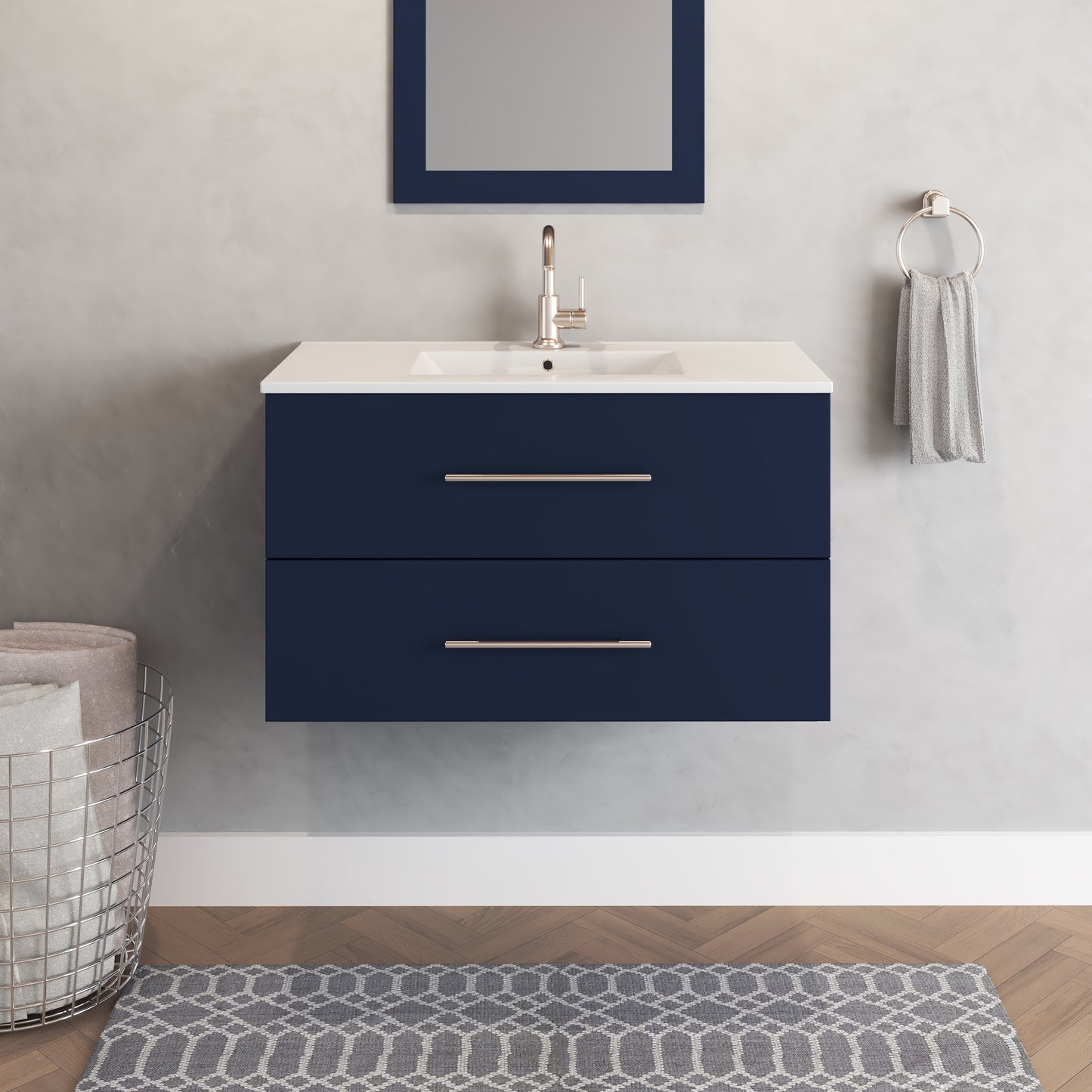 Napa 32" Bathroom Vanity with integrated counter top