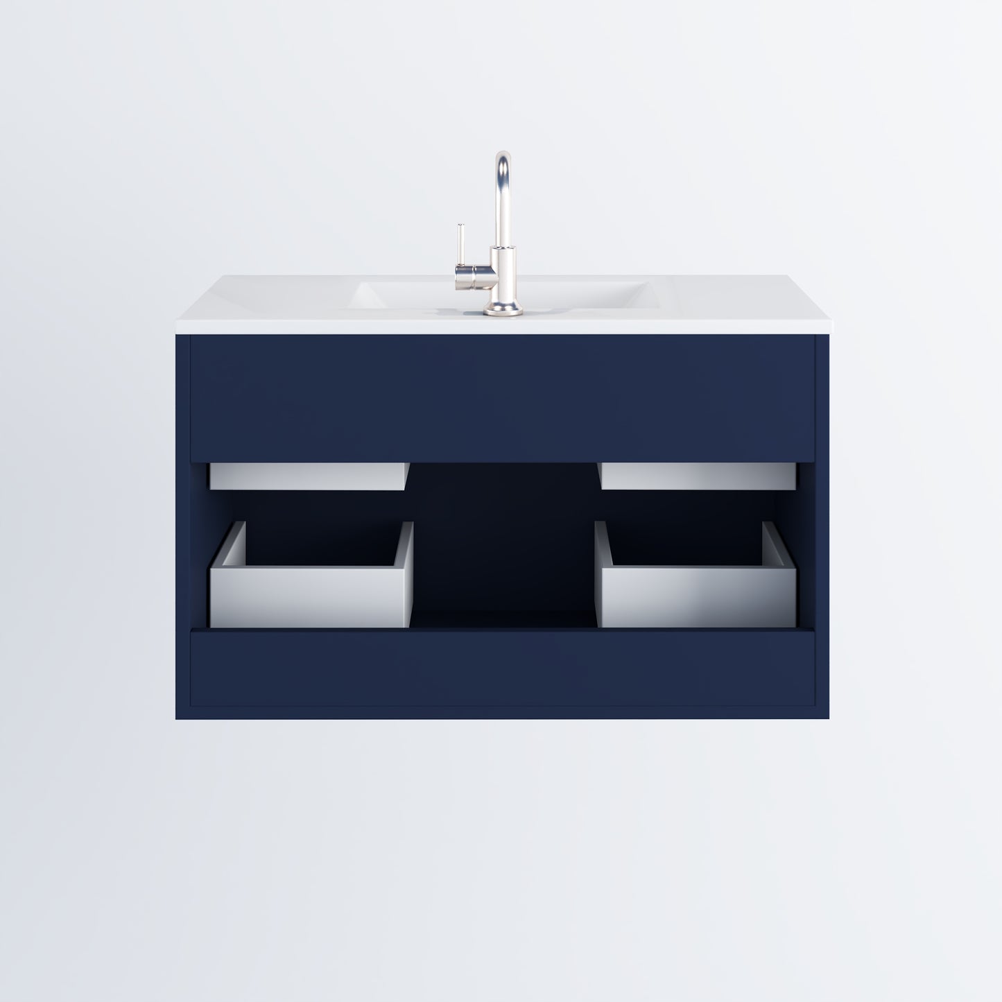 Napa 32" Bathroom Vanity with integrated counter top