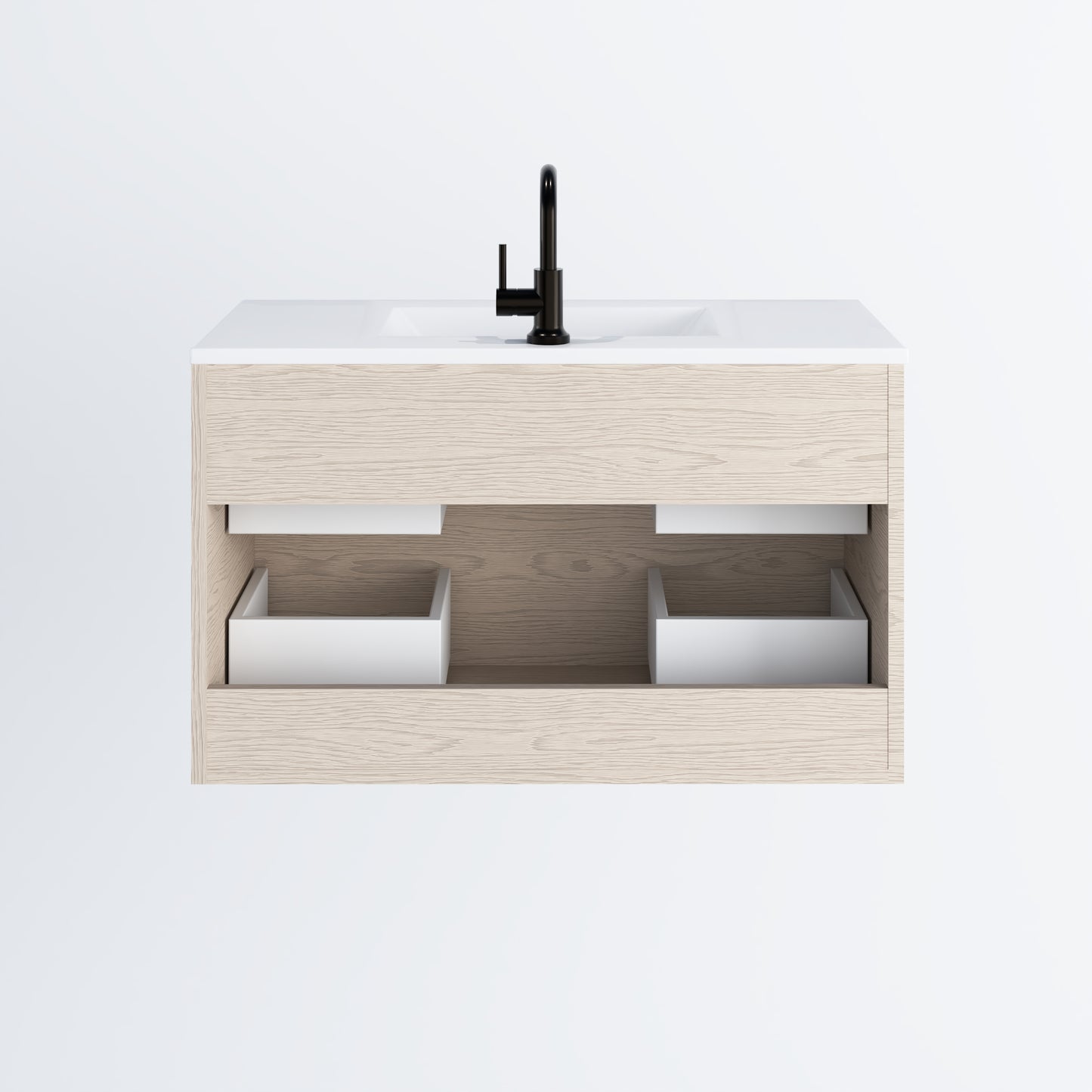 Napa 32" Bathroom Vanity with integrated counter top