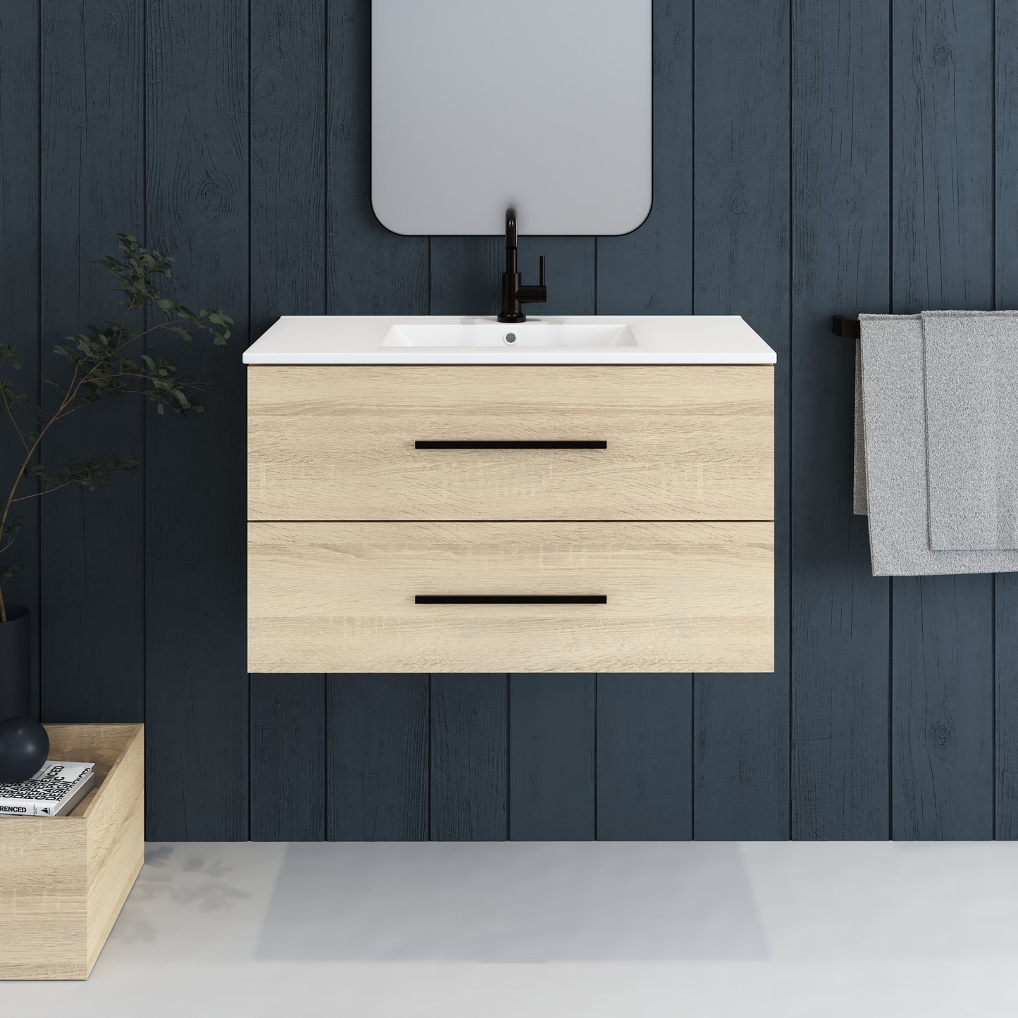 Napa 32" Bathroom Vanity with integrated counter top
