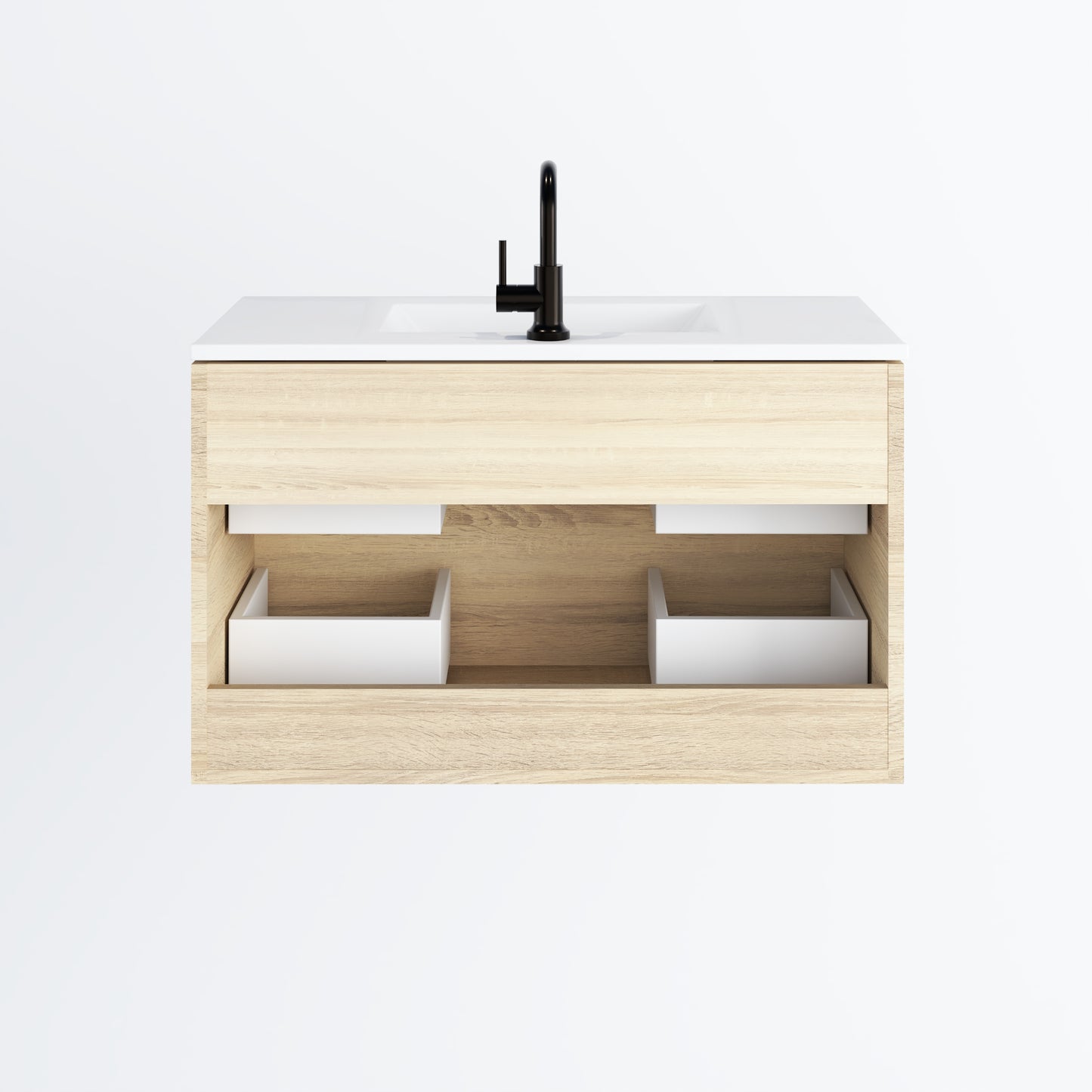 Napa 32" Bathroom Vanity with integrated counter top