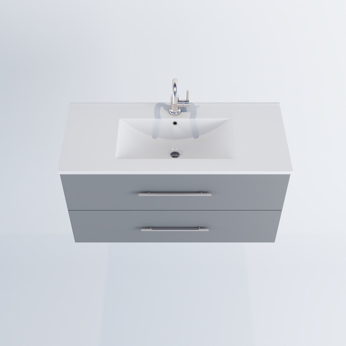Napa 36" Bathroom Vanity with integrated counter top