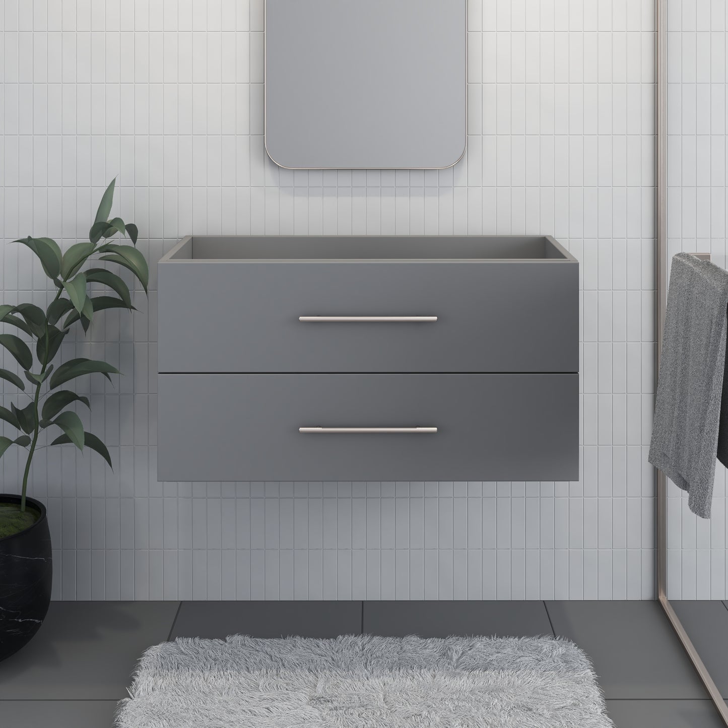 Napa 36" Bathroom Vanity Cabinet Only