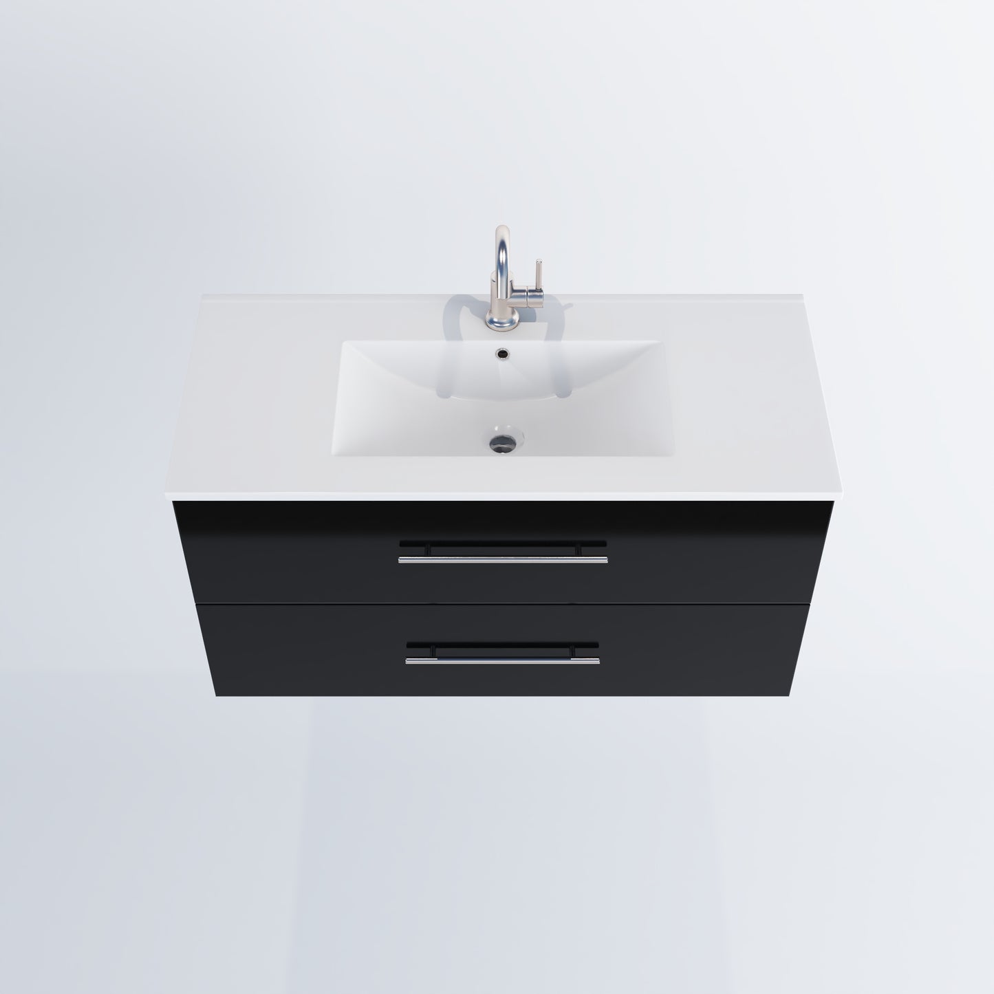 Napa 36" Bathroom Vanity with integrated counter top