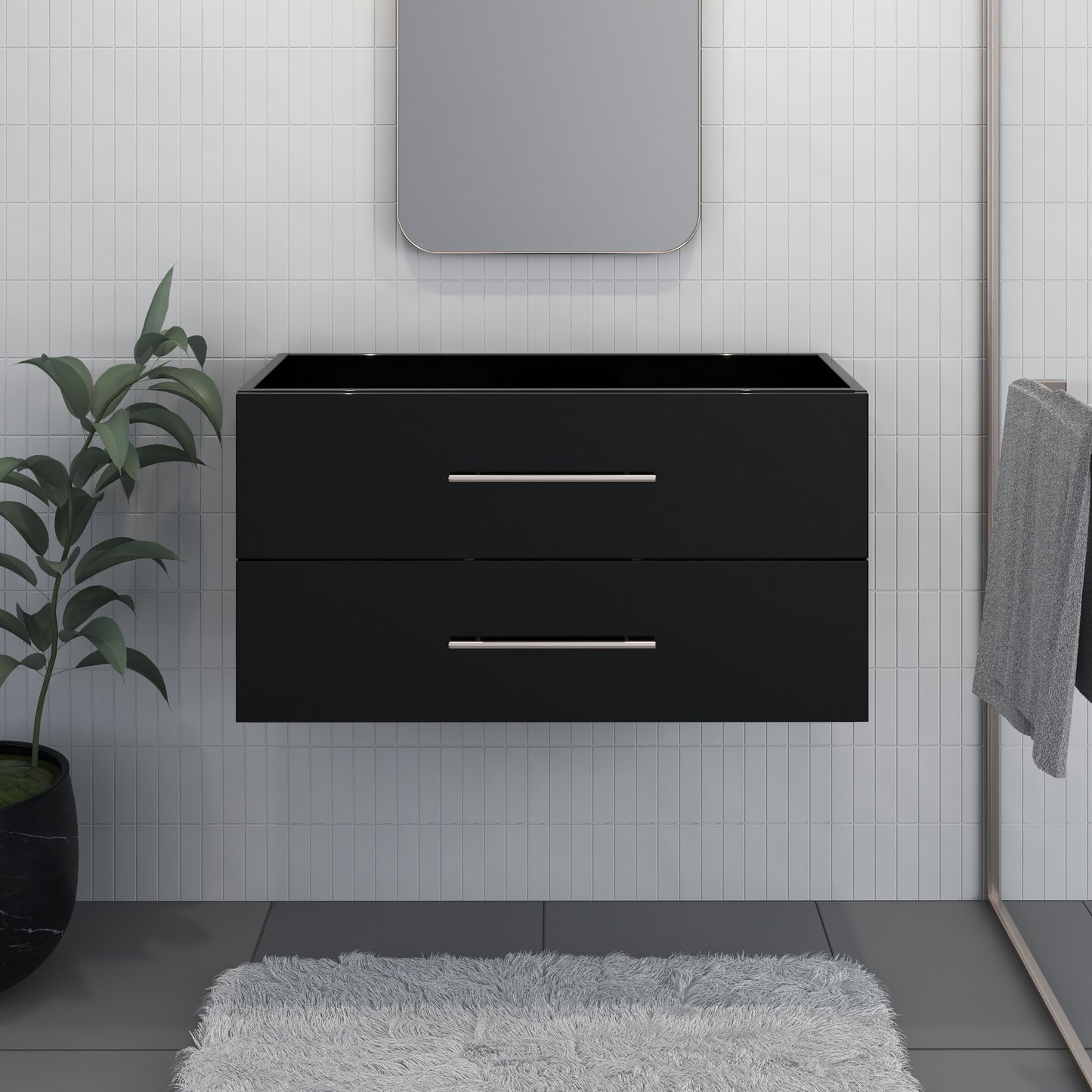 Napa 36" Bathroom Vanity Cabinet Only