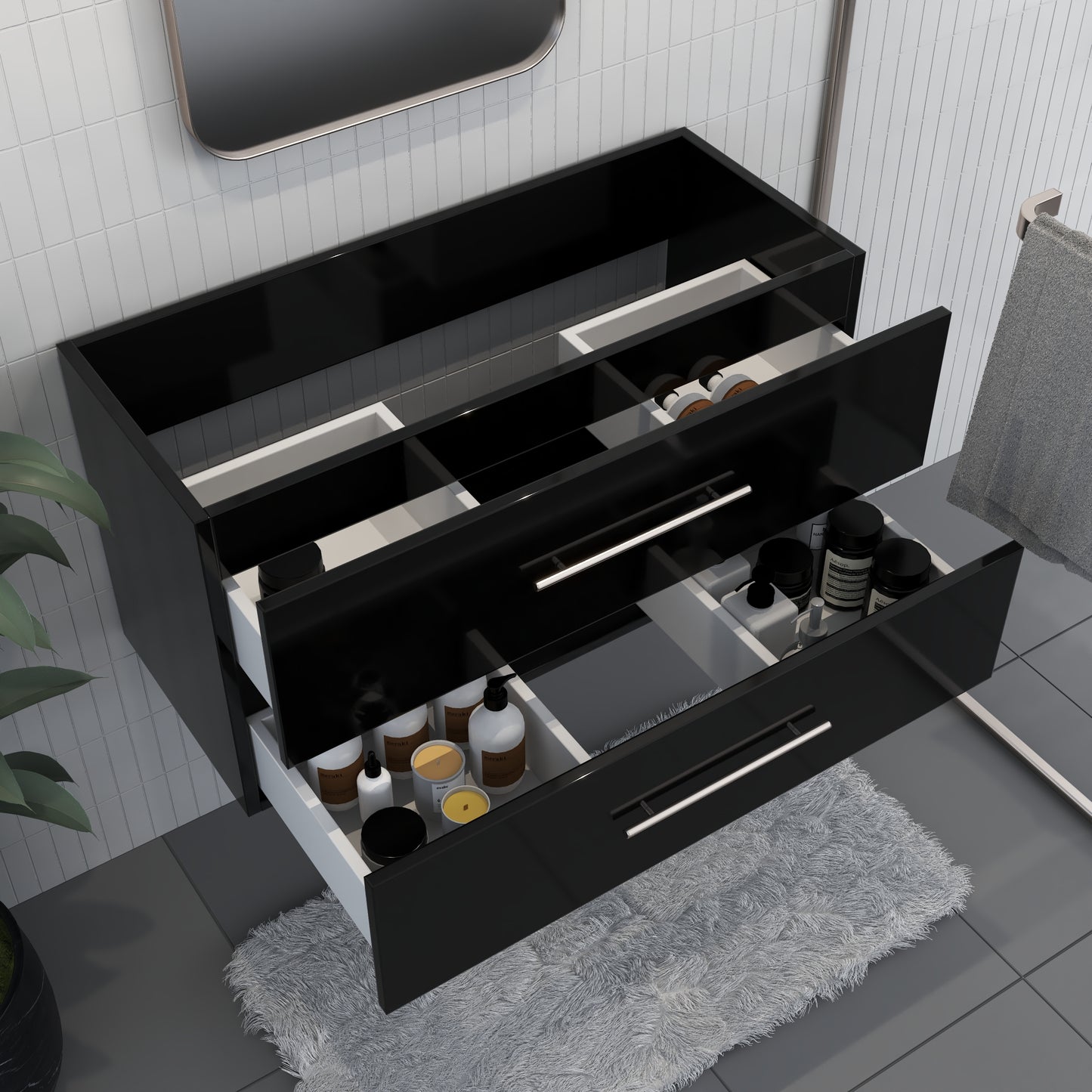 Napa 36" Bathroom Vanity Cabinet Only