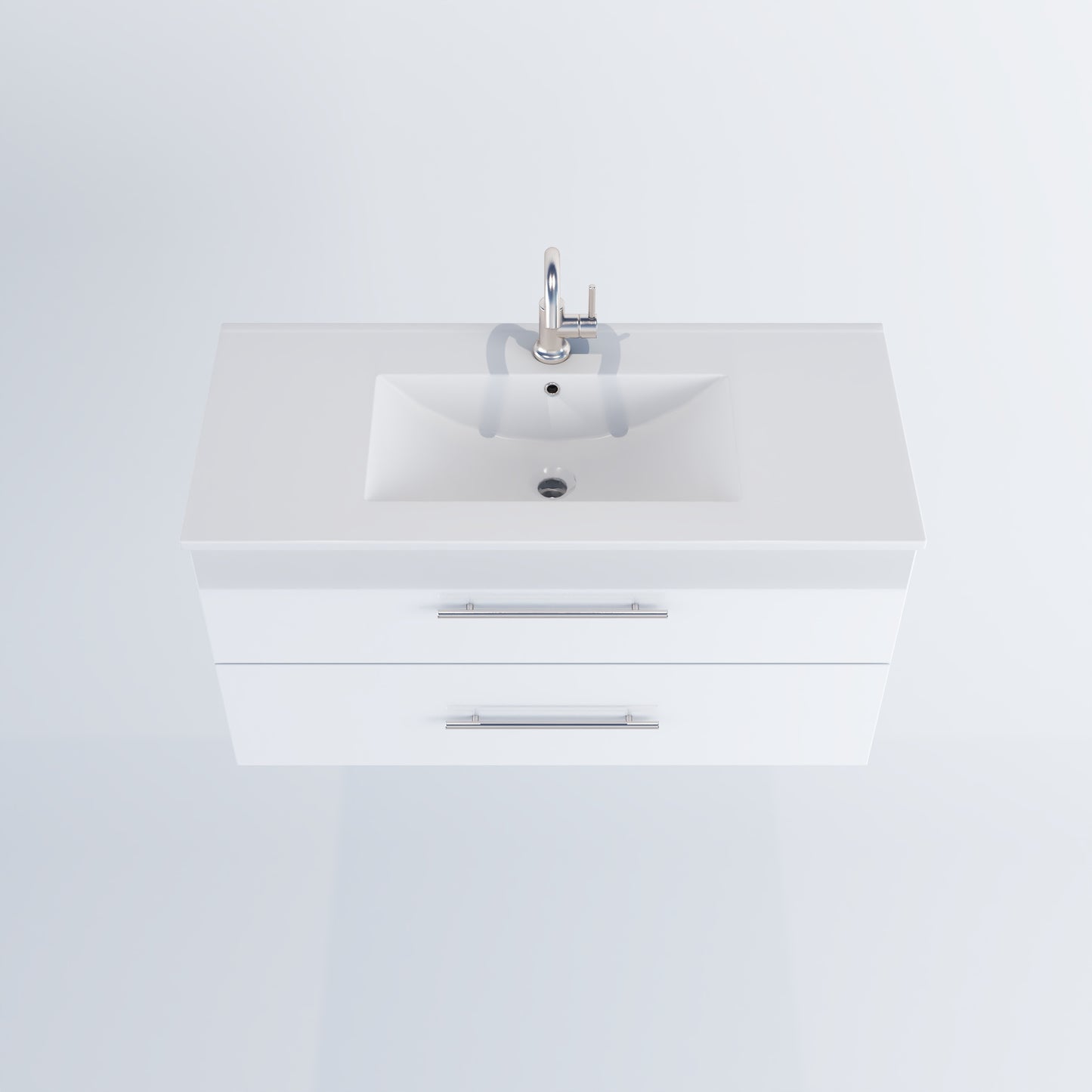 Napa 36" Bathroom Vanity with integrated counter top
