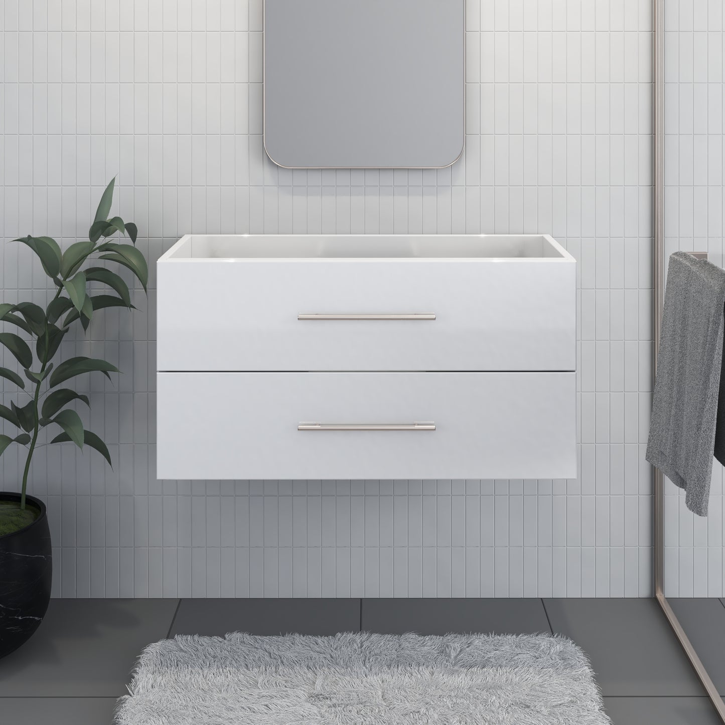 Napa 36" Bathroom Vanity Cabinet Only