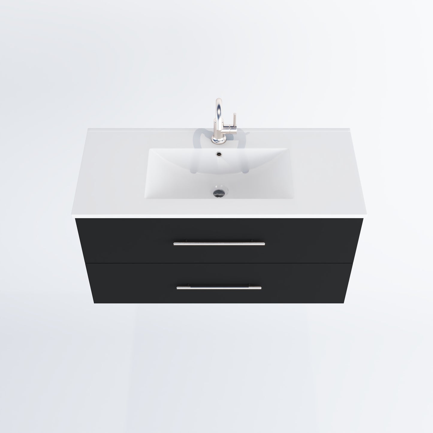 Napa 36" Bathroom Vanity with integrated counter top