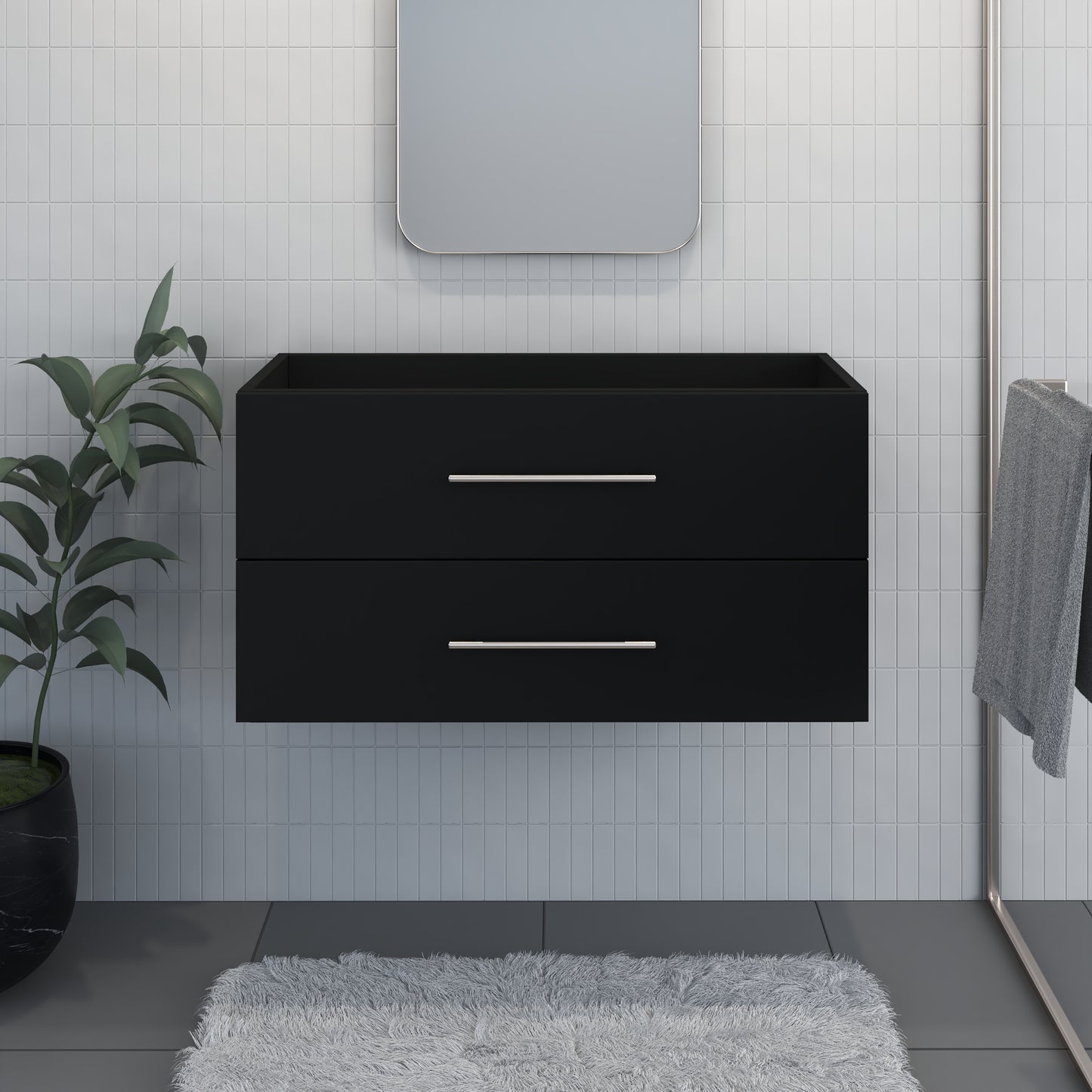 Napa 36" Bathroom Vanity Cabinet Only