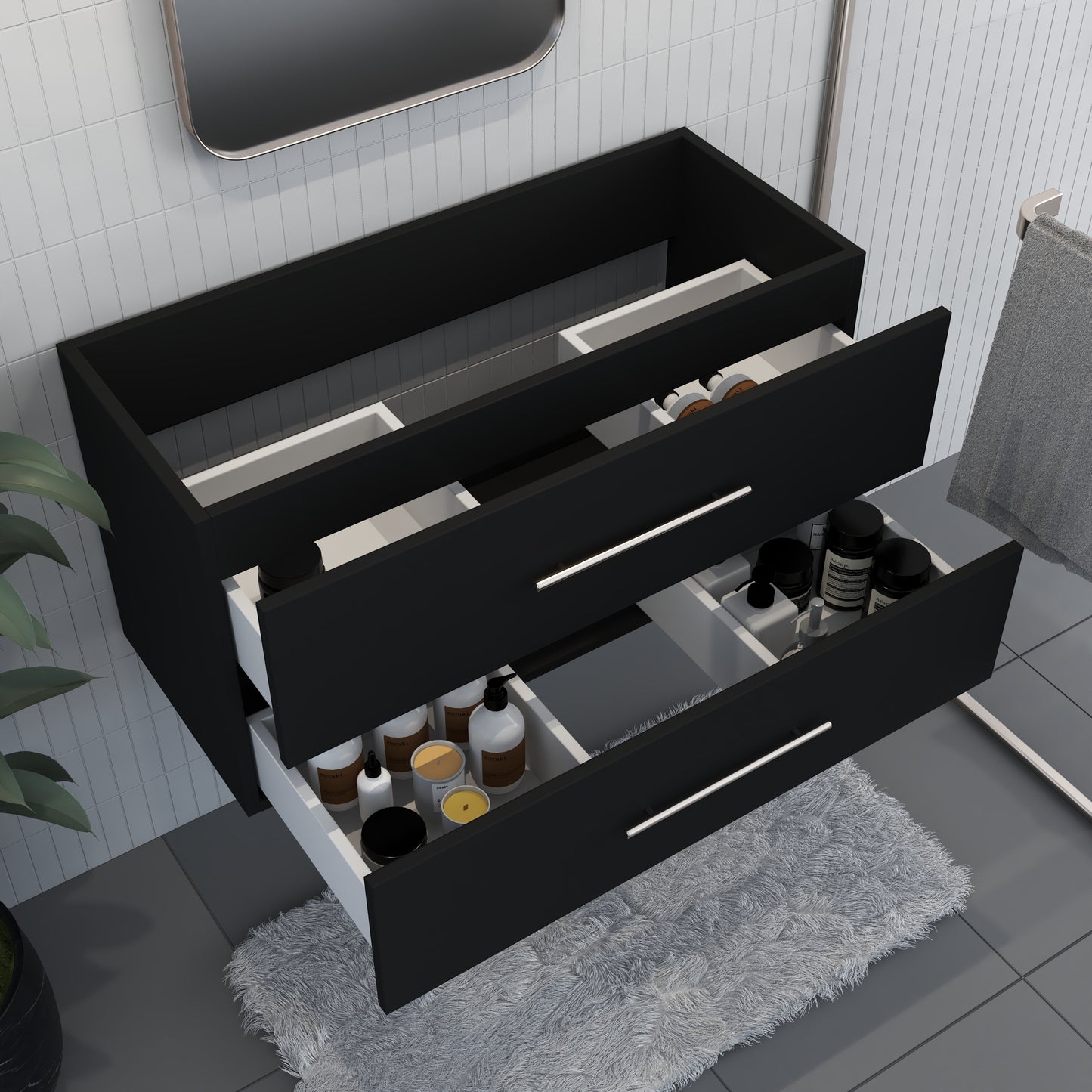 Napa 36" Bathroom Vanity Cabinet Only