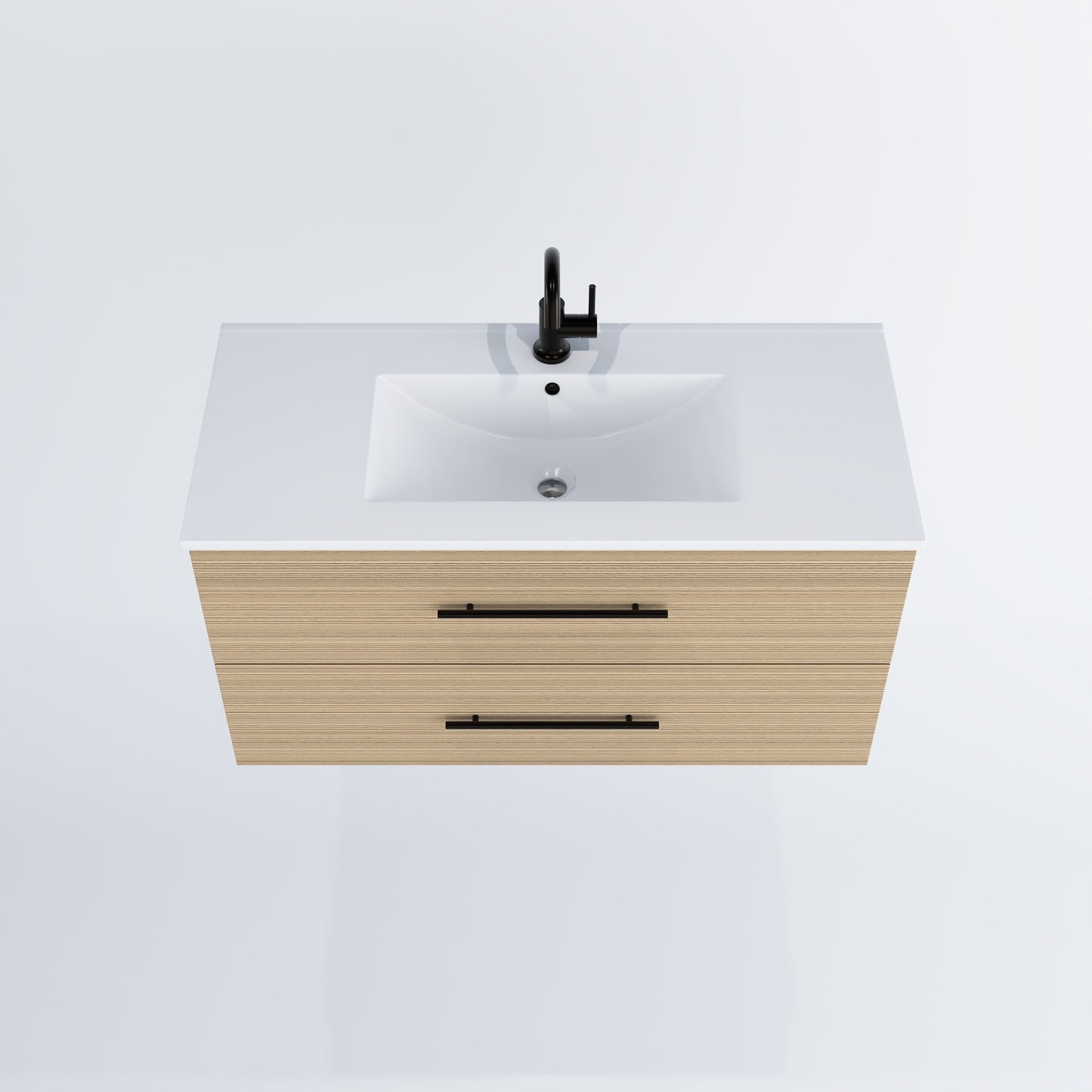 Napa 36" Bathroom Vanity with integrated counter top