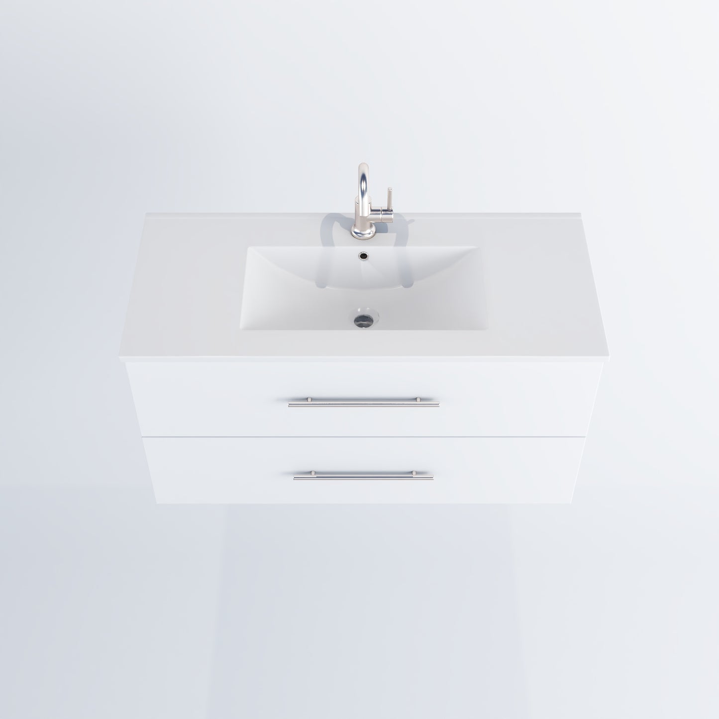 Napa 36" Bathroom Vanity with integrated counter top