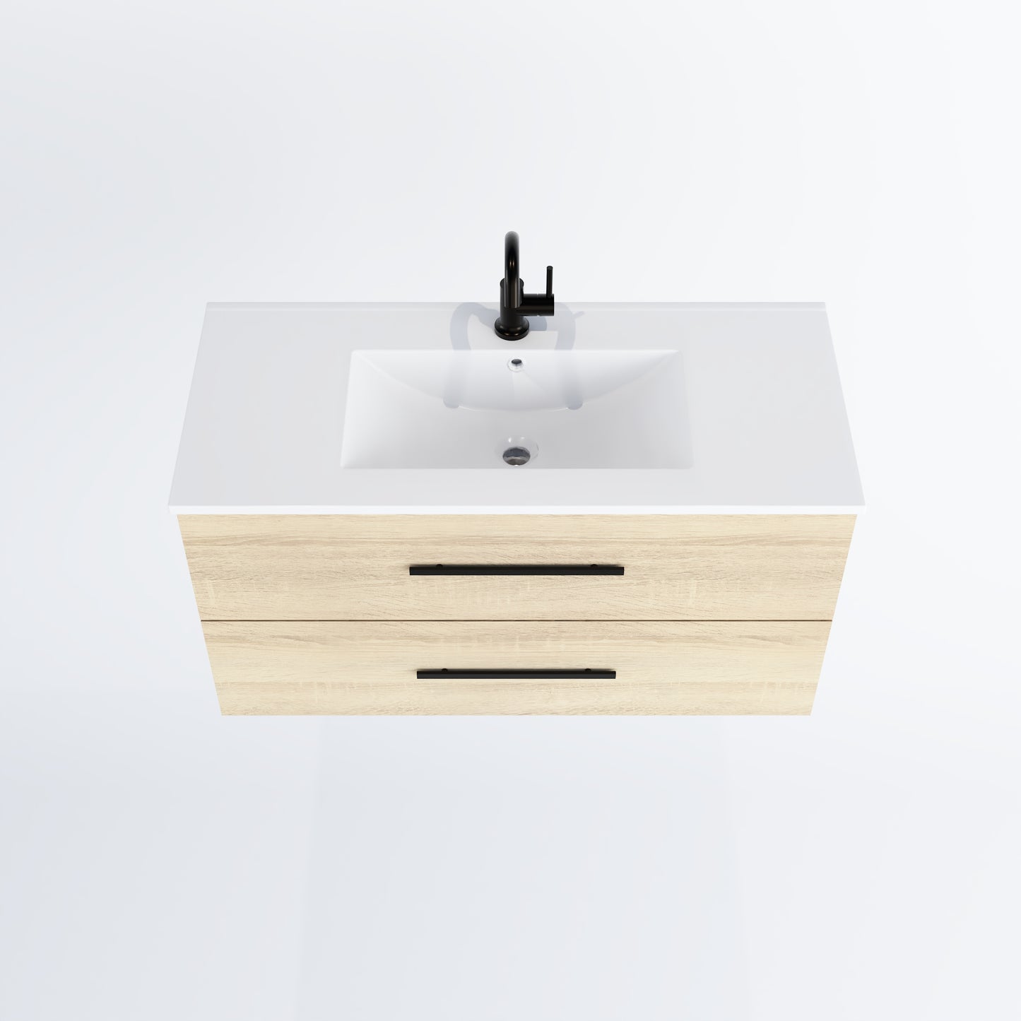 Napa 36" Bathroom Vanity with integrated counter top