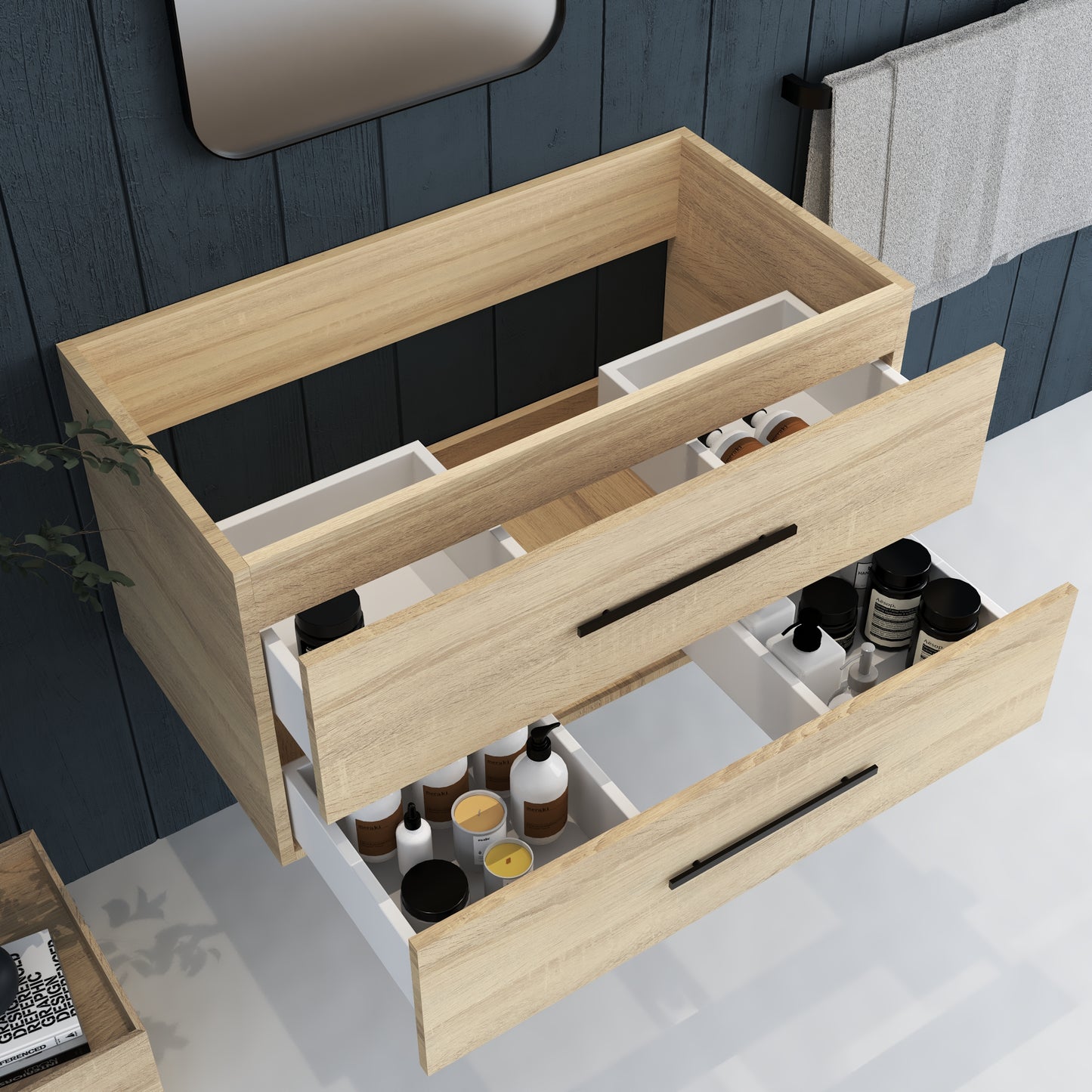Napa 36" Bathroom Vanity Cabinet Only
