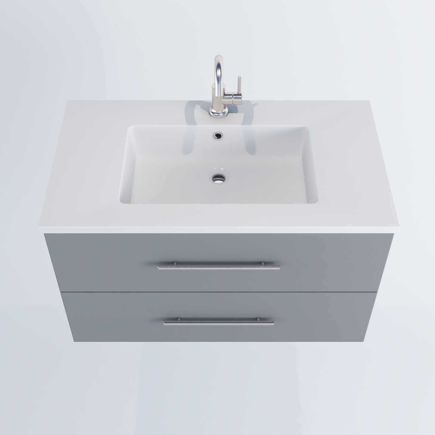 Napa 36" Bathroom Vanity with integrated counter top