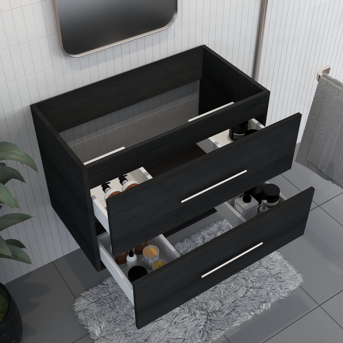 Napa 36" Bathroom Vanity Cabinet Only