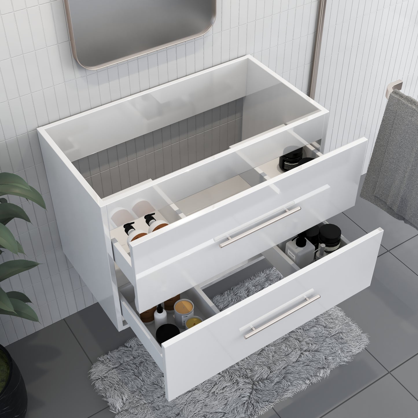 Napa 36" Bathroom Vanity Cabinet Only