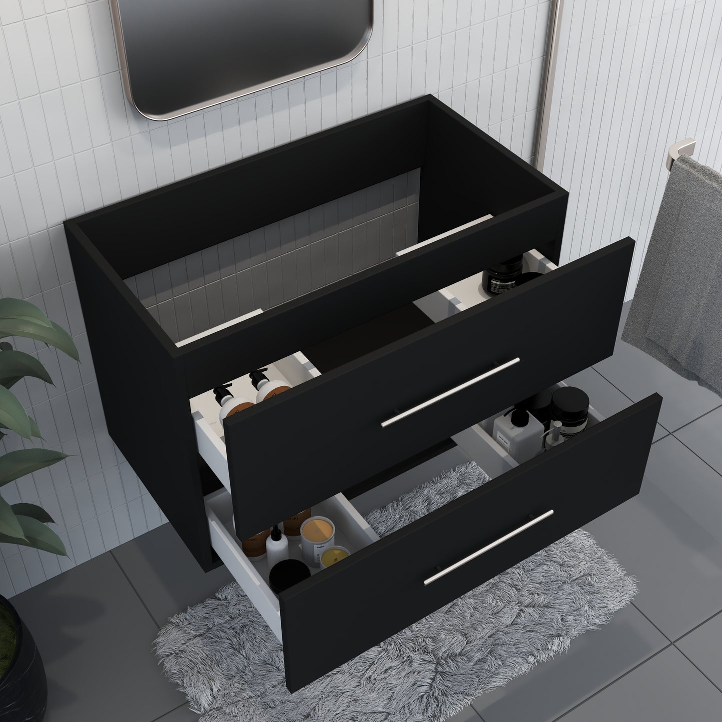 Napa 36" Bathroom Vanity Cabinet Only