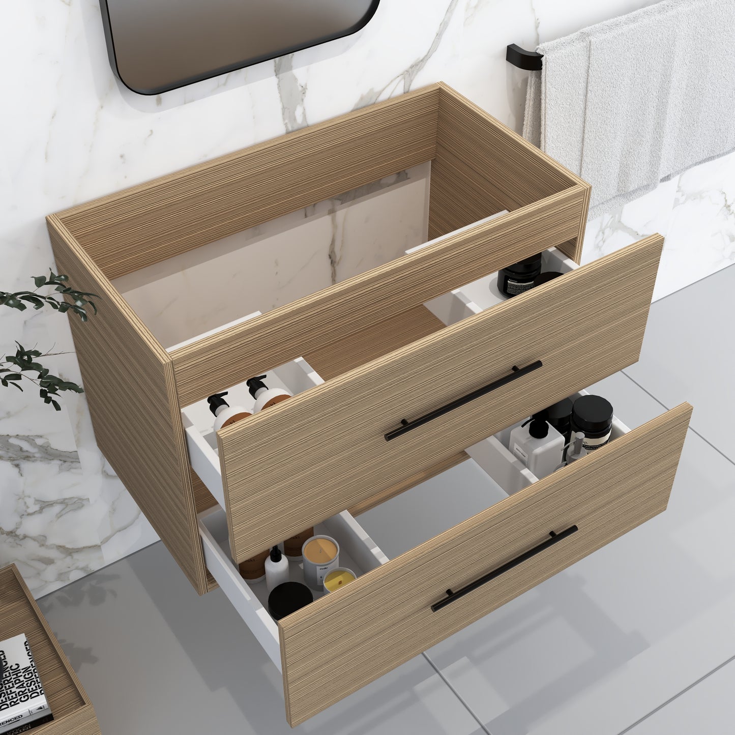 Napa 36" Bathroom Vanity Cabinet Only