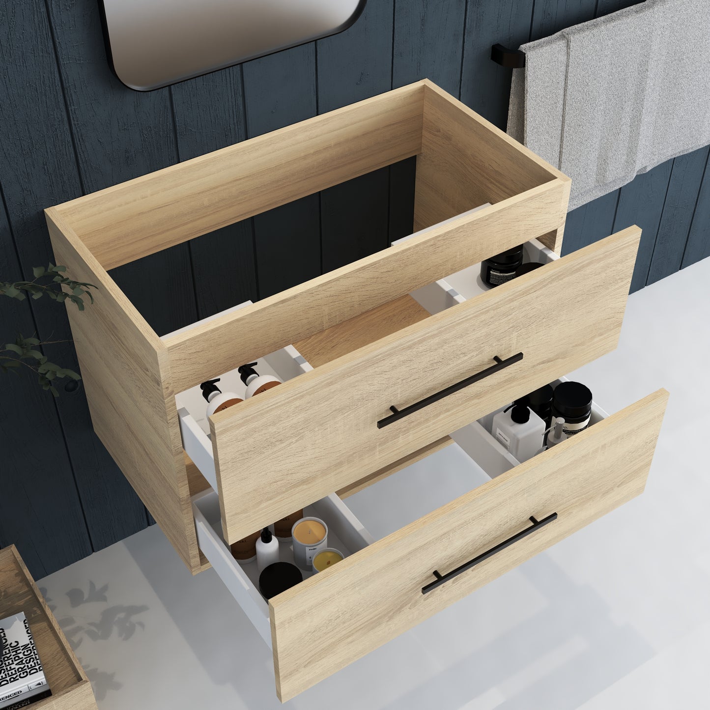 Napa 36" Bathroom Vanity Cabinet Only
