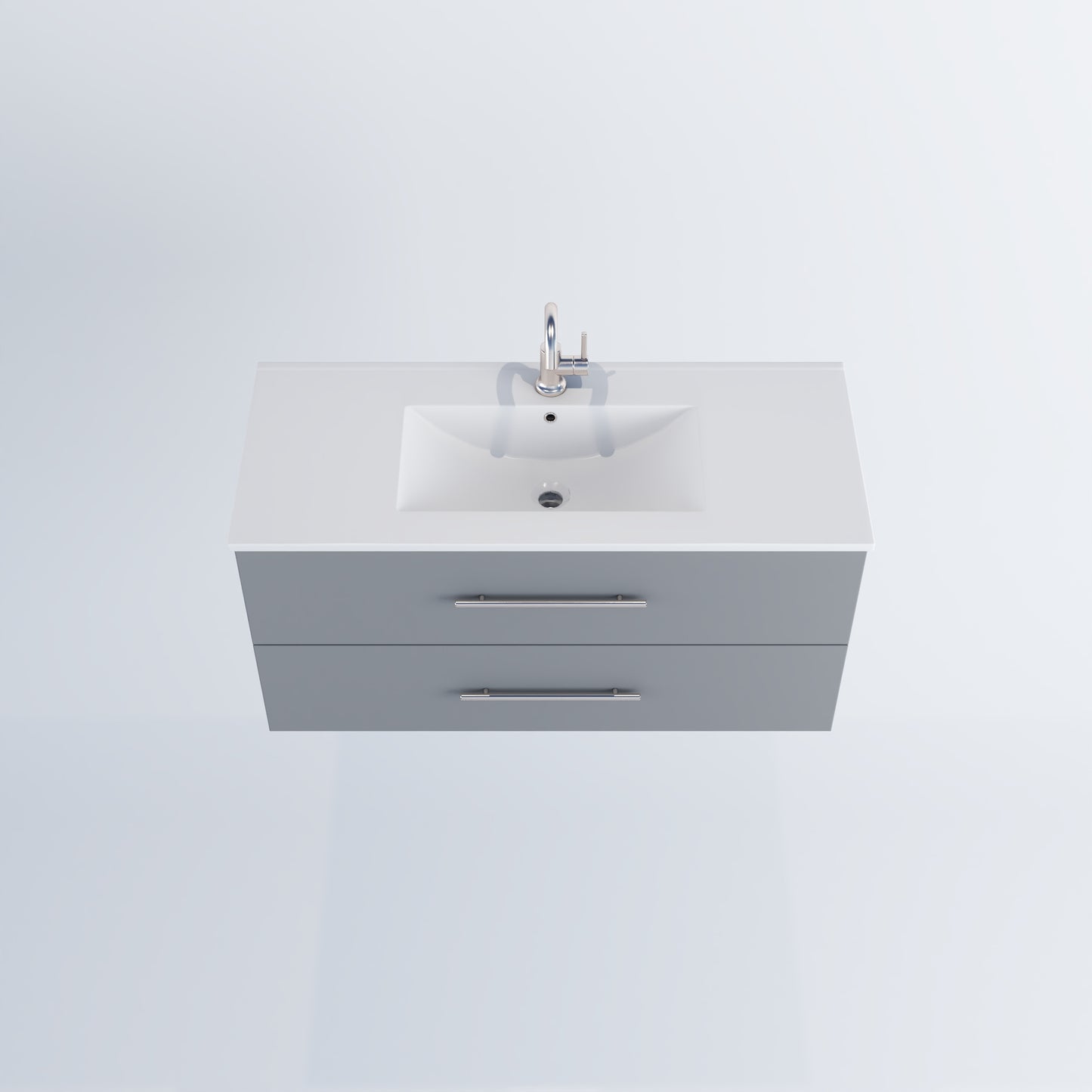 Napa 40" Bathroom Vanity with integrated counter top