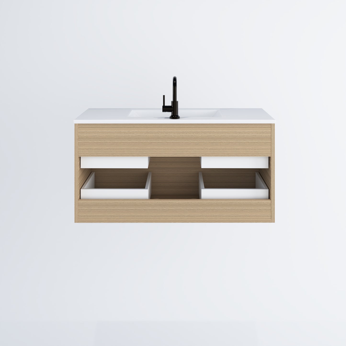 Napa 40" Bathroom Vanity with integrated counter top