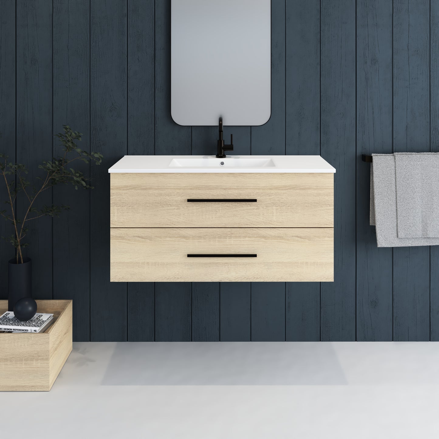 Napa 40" Bathroom Vanity with integrated counter top