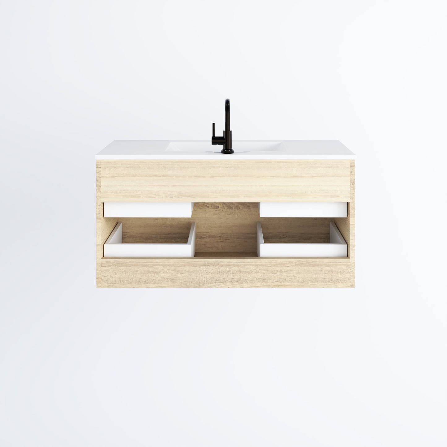 Napa 40" Bathroom Vanity with integrated counter top