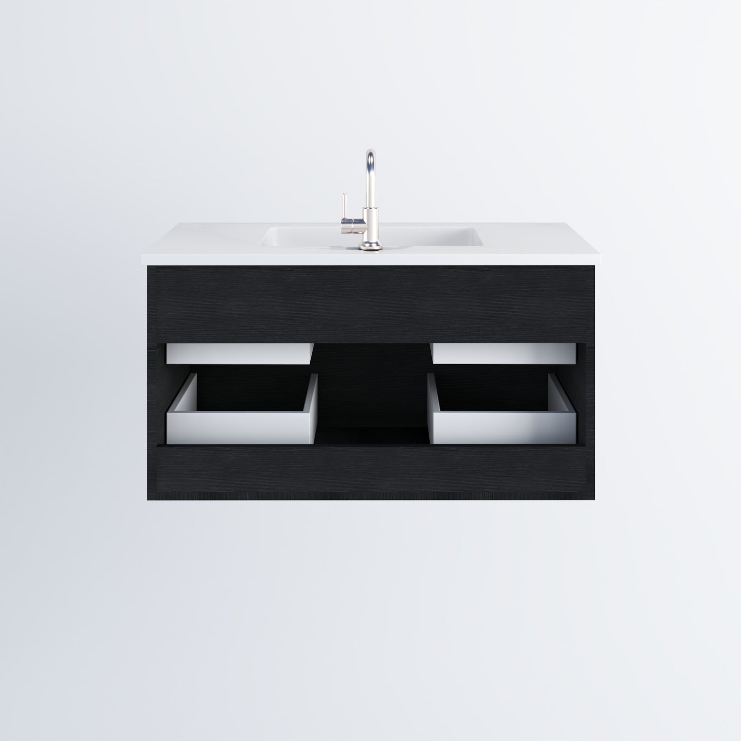 Napa 40" Bathroom Vanity with integrated counter top