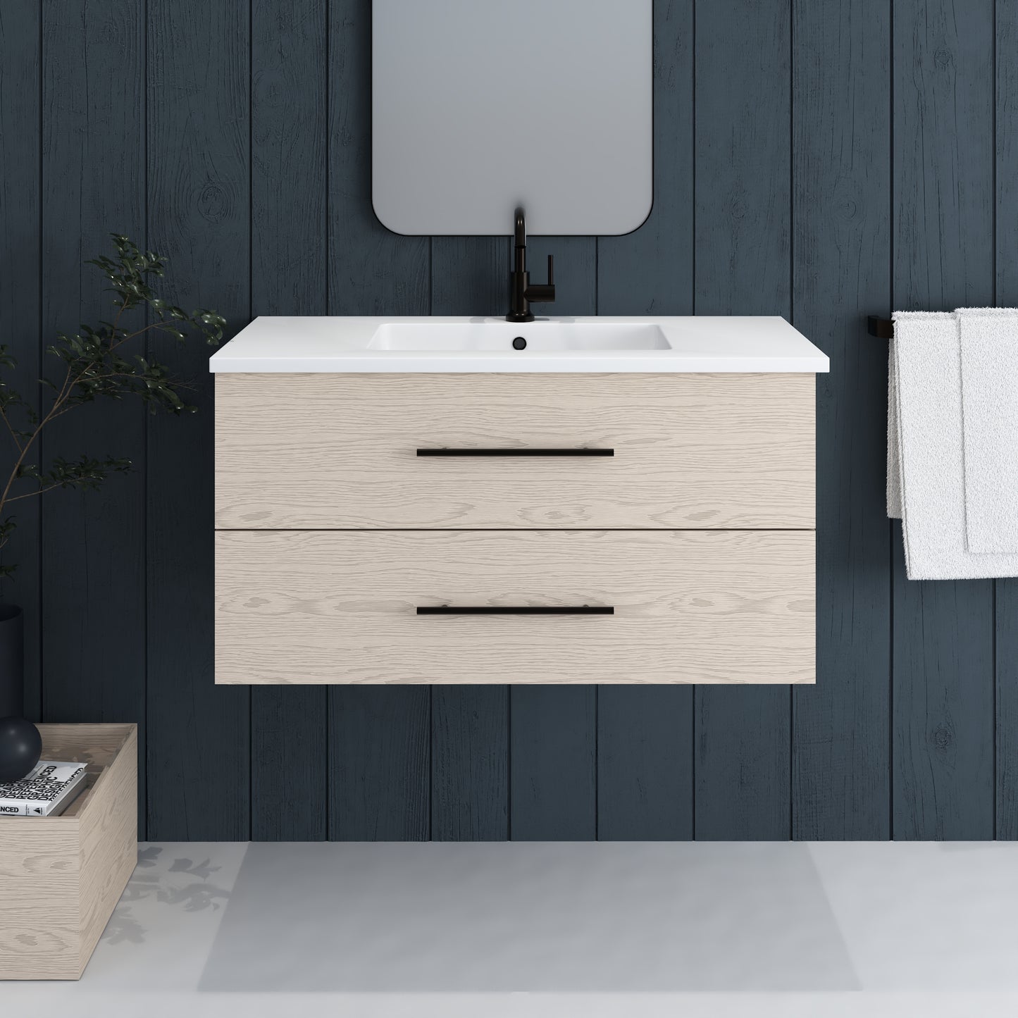 Napa 40" Bathroom Vanity with integrated counter top
